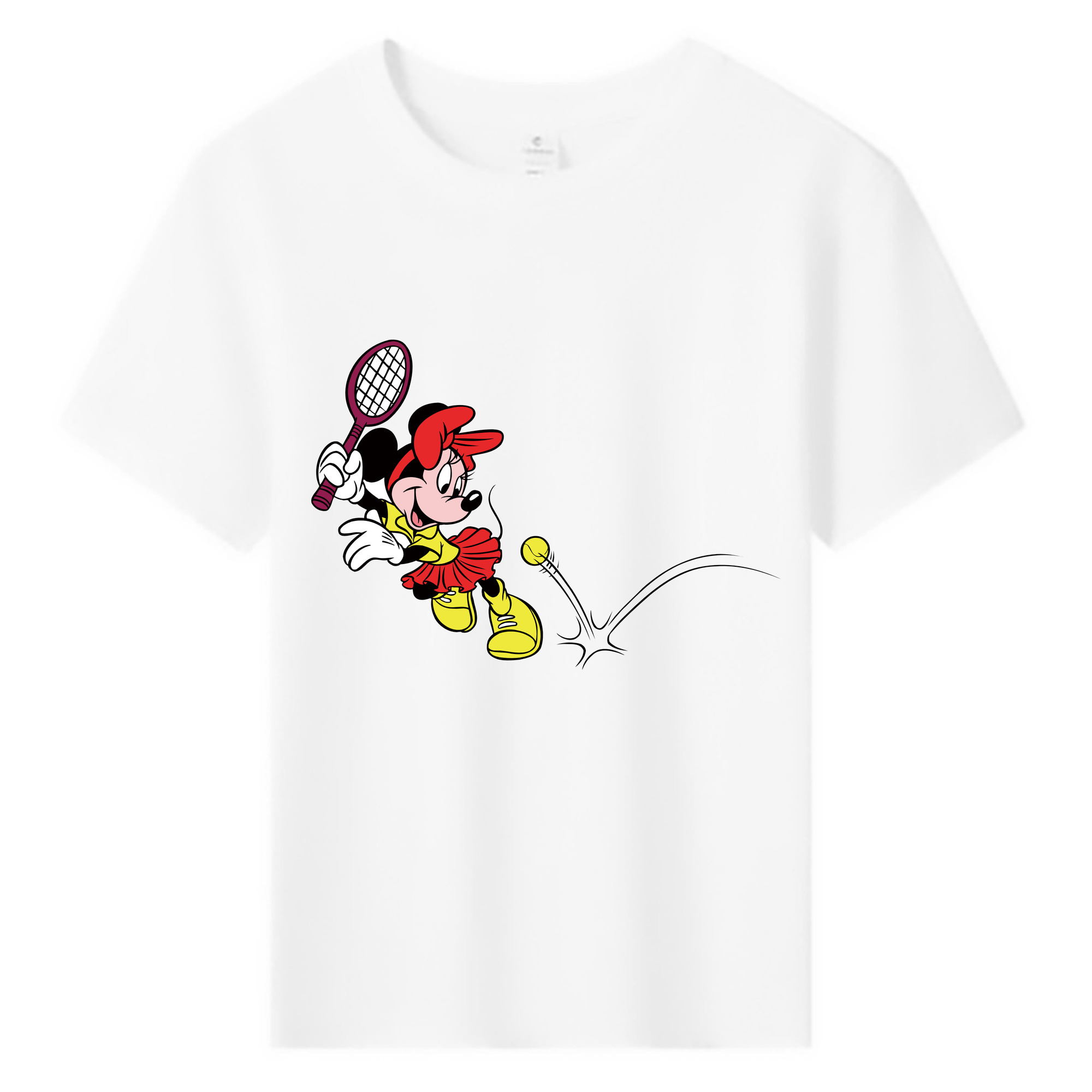 ミッキーマウス Mickey Mouse 綿100％キッズTシャツ（フロントプリント）