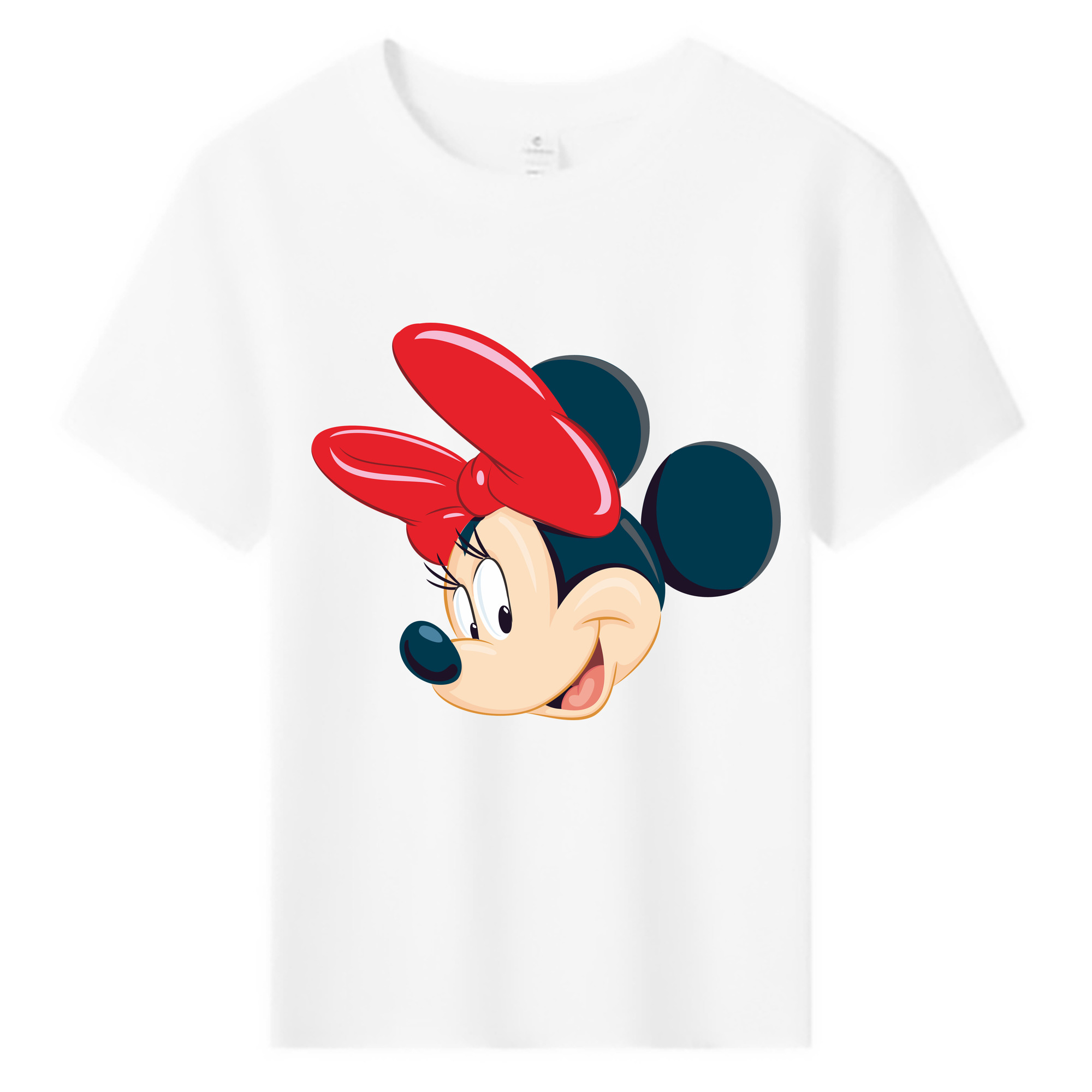 ミッキーマウス Mickey Mouse 綿100％キッズTシャツ（フロントプリント）
