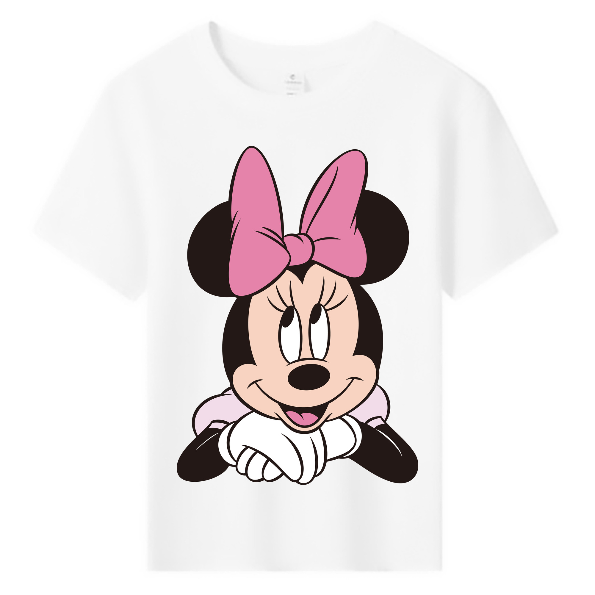 ミッキーマウス Mickey Mouse 綿100％キッズTシャツ（フロントプリント）