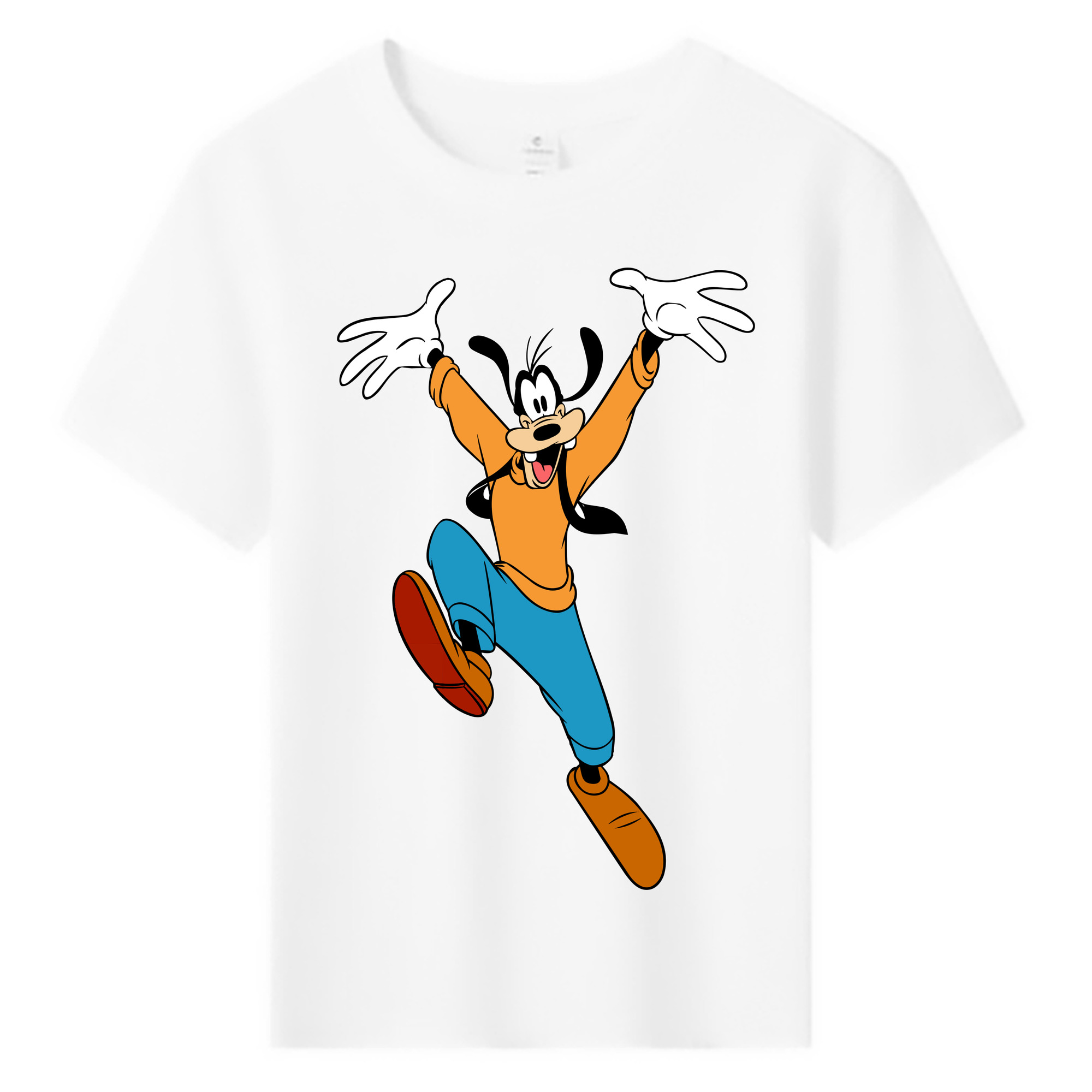 ミッキーマウス Mickey Mouse 綿100％キッズTシャツ（フロントプリント）
