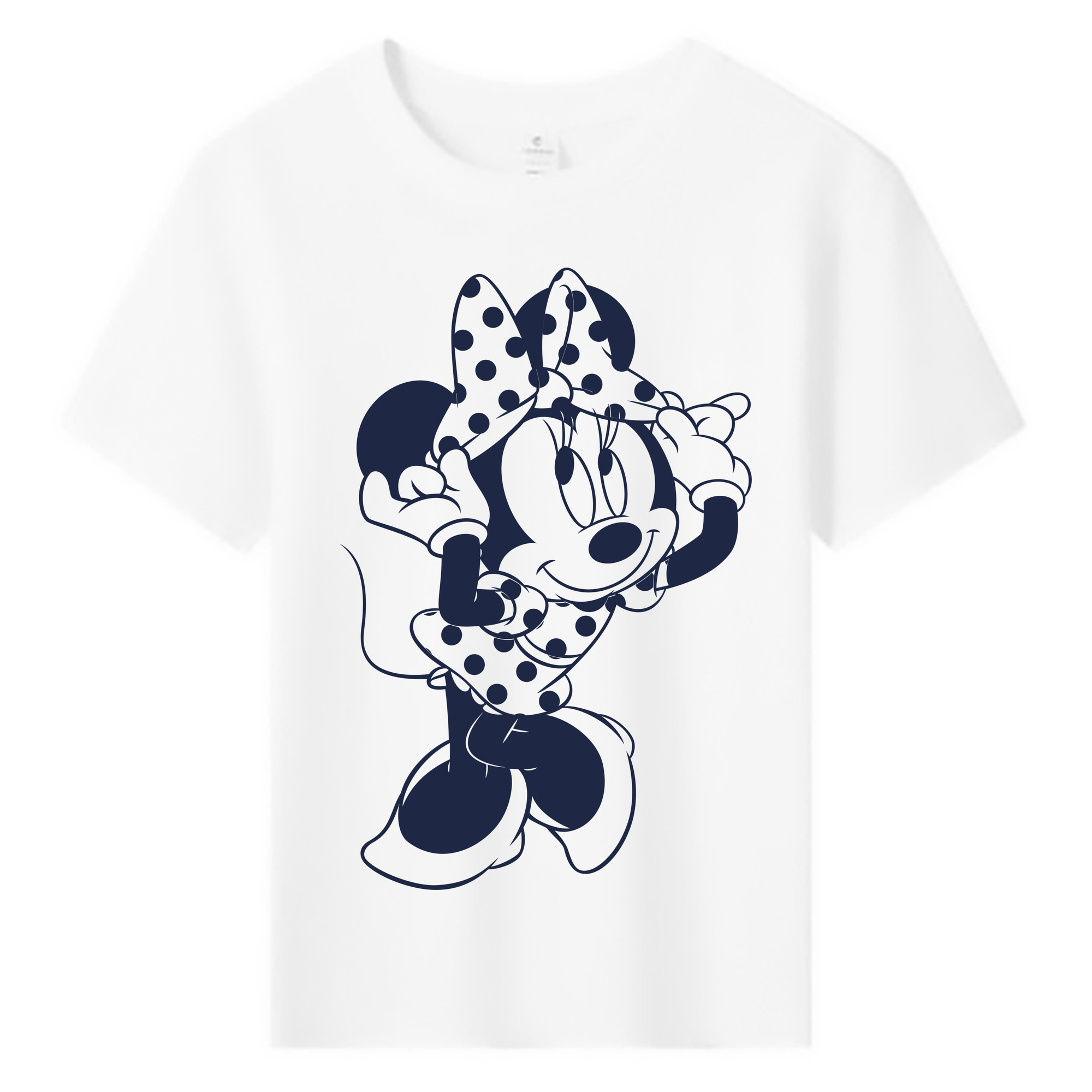 ミッキーマウス Mickey Mouse 綿100％キッズTシャツ（フロントプリント）