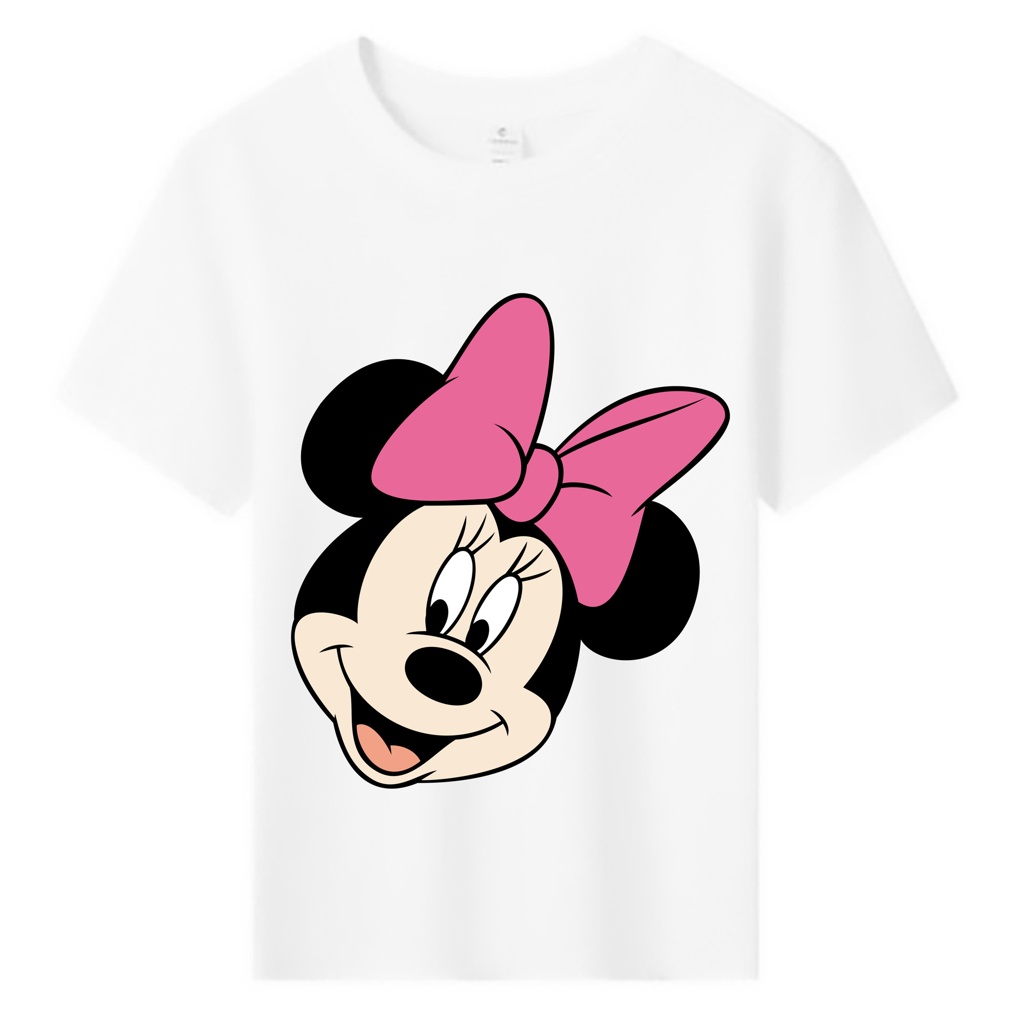 ミッキーマウス Mickey Mouse 綿100％キッズTシャツ（フロントプリント）
