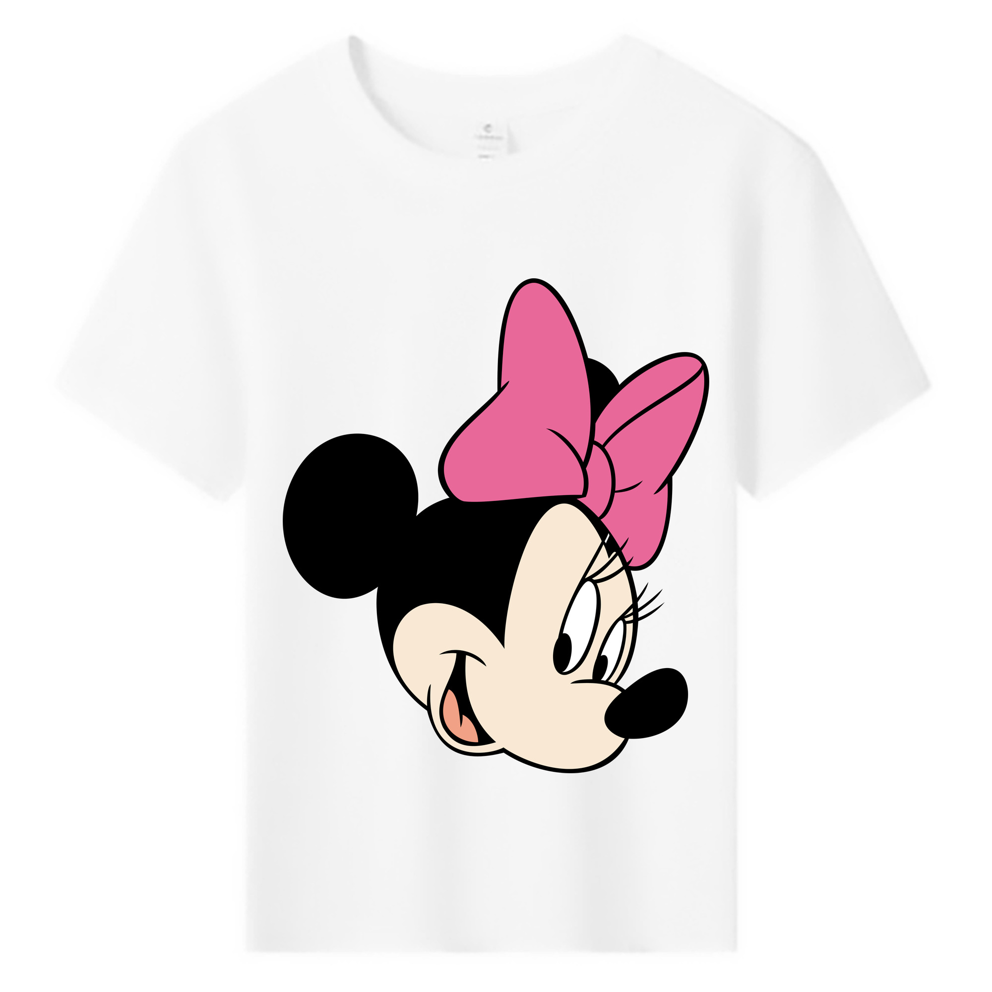 ミッキーマウス Mickey Mouse 綿100％キッズTシャツ（フロントプリント）