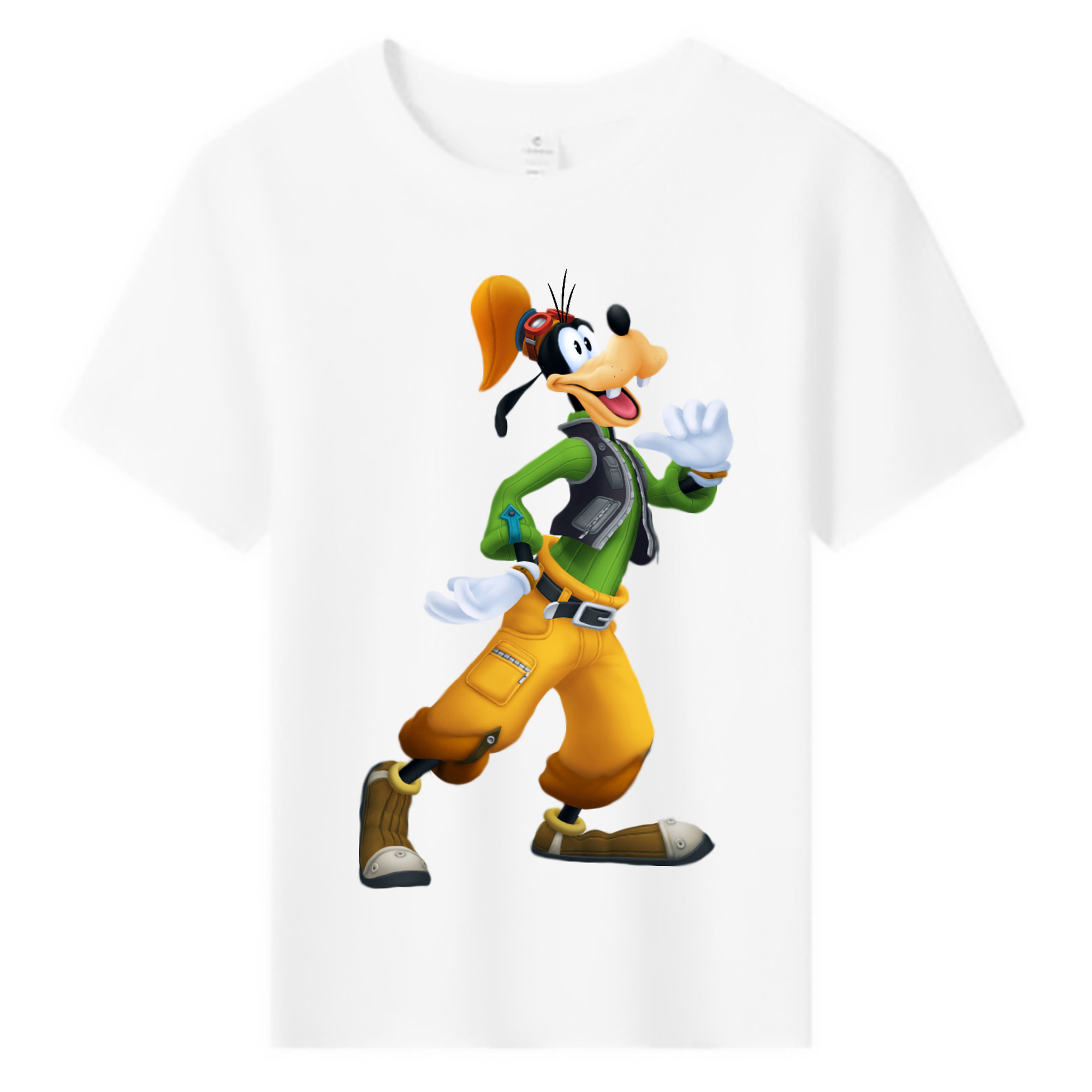 ミッキーマウス Mickey Mouse 綿100％キッズTシャツ（フロントプリント）