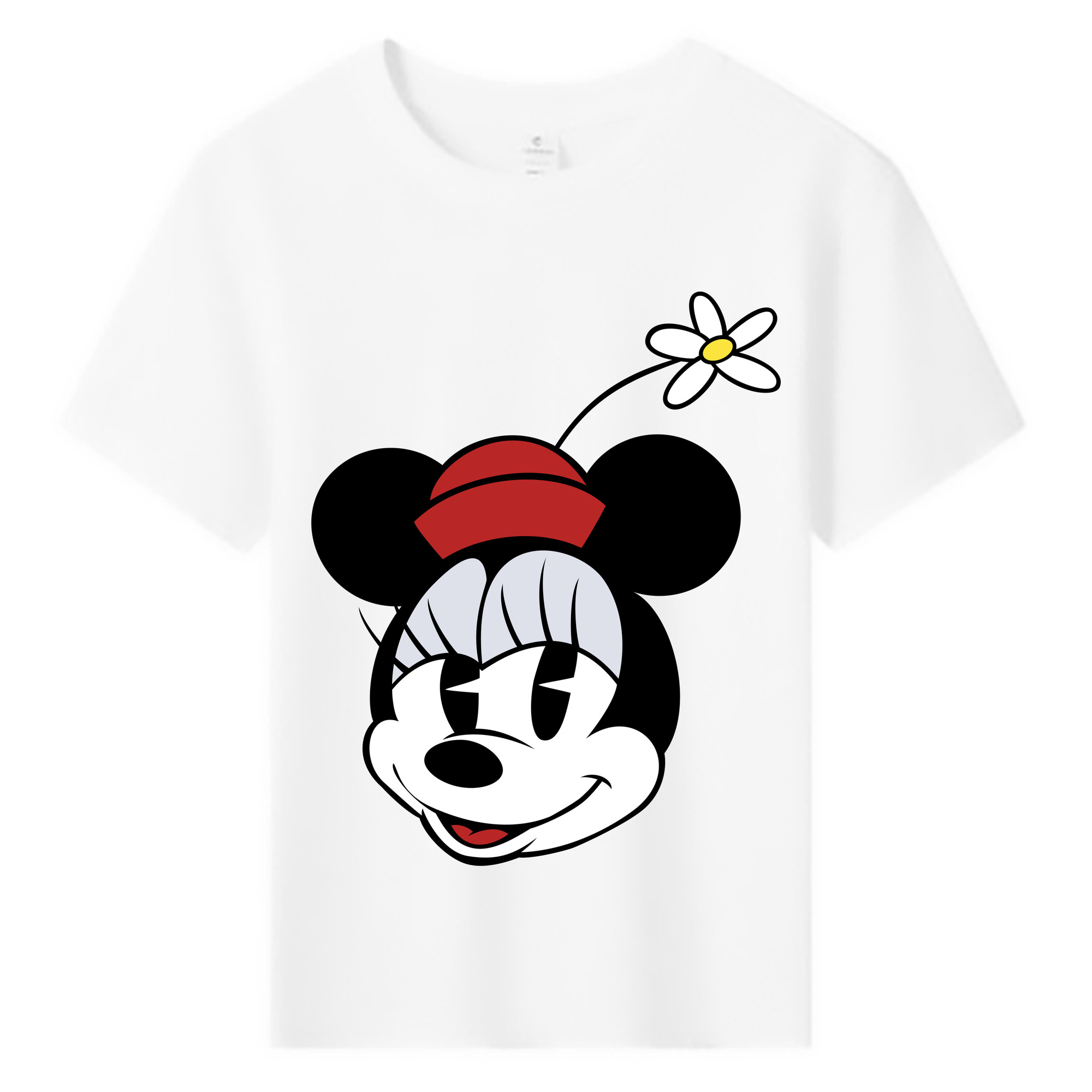 ミッキーマウス Mickey Mouse 綿100％キッズTシャツ（フロントプリント）
