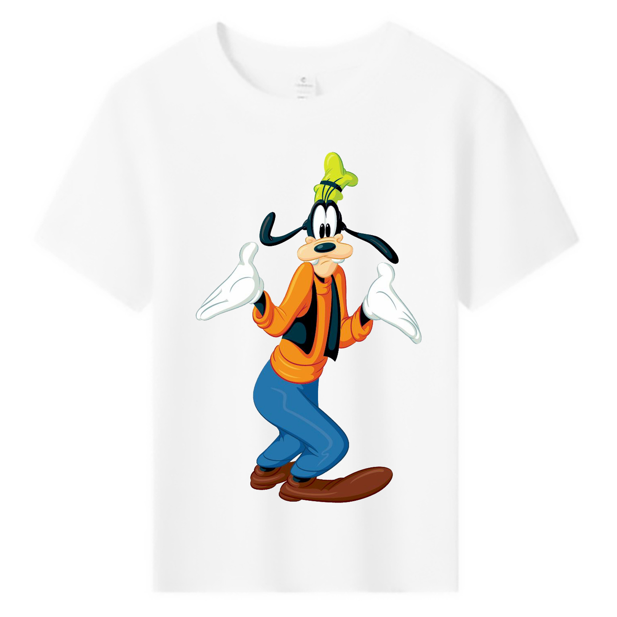 ミッキーマウス Mickey Mouse 綿100％キッズTシャツ（フロントプリント）