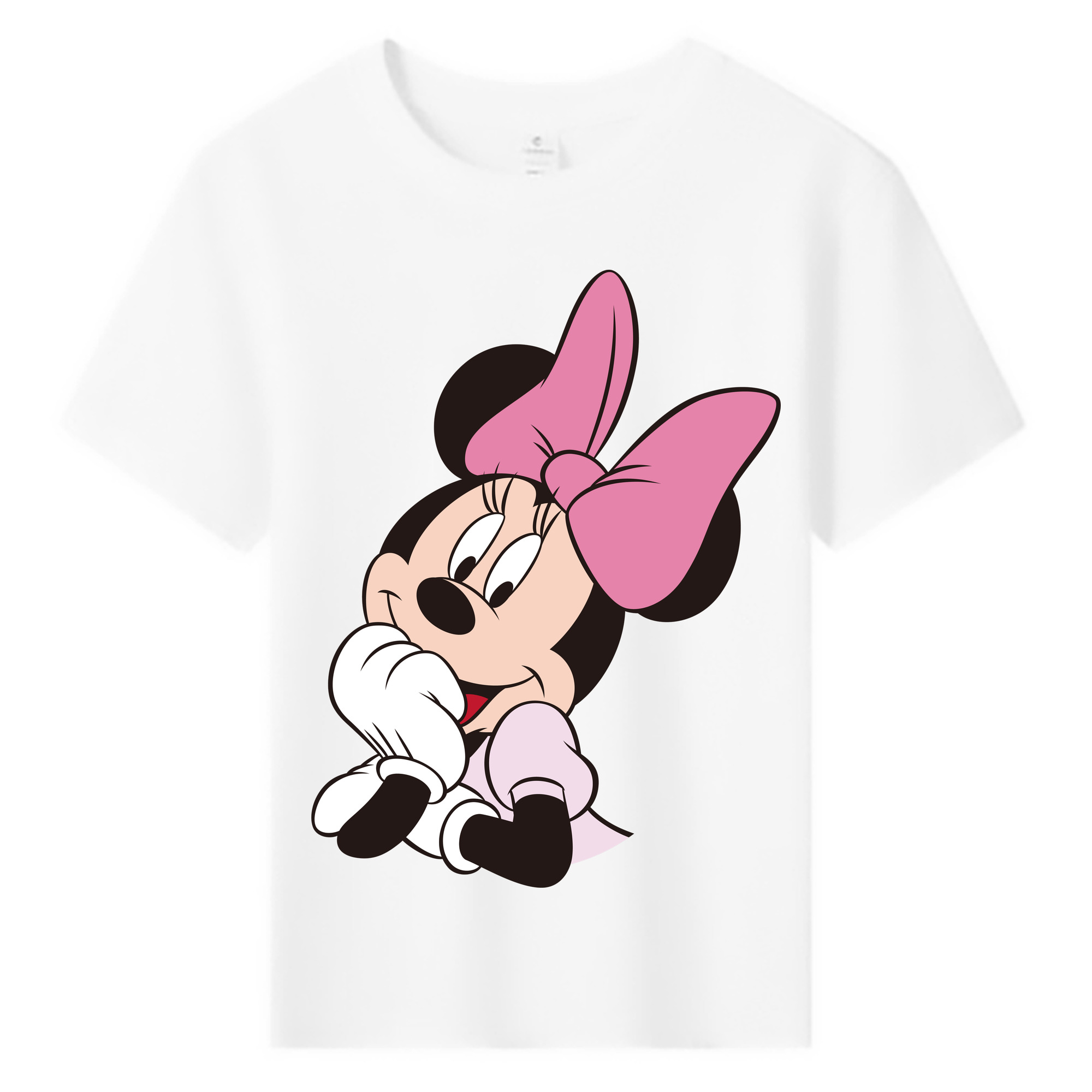 ミッキーマウス Mickey Mouse 綿100％キッズTシャツ（フロントプリント）