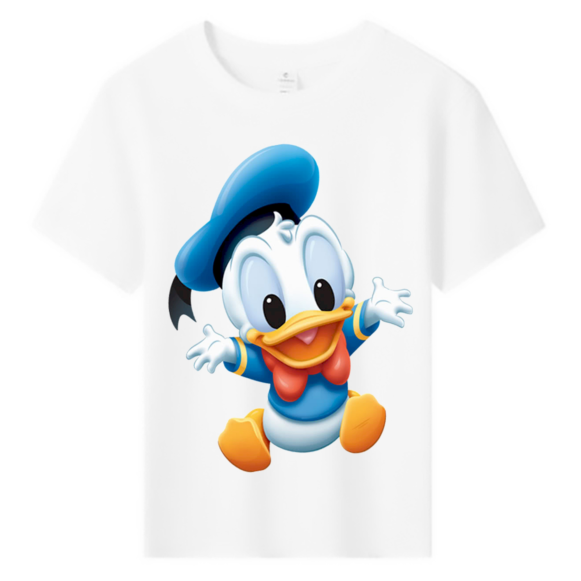 ミッキーマウス Mickey Mouse 綿100％キッズTシャツ（フロントプリント）