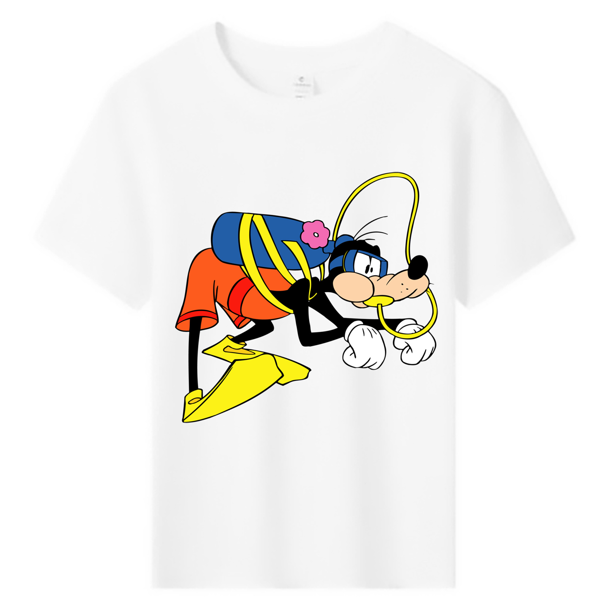 ミッキーマウス Mickey Mouse 綿100％キッズTシャツ（フロントプリント）