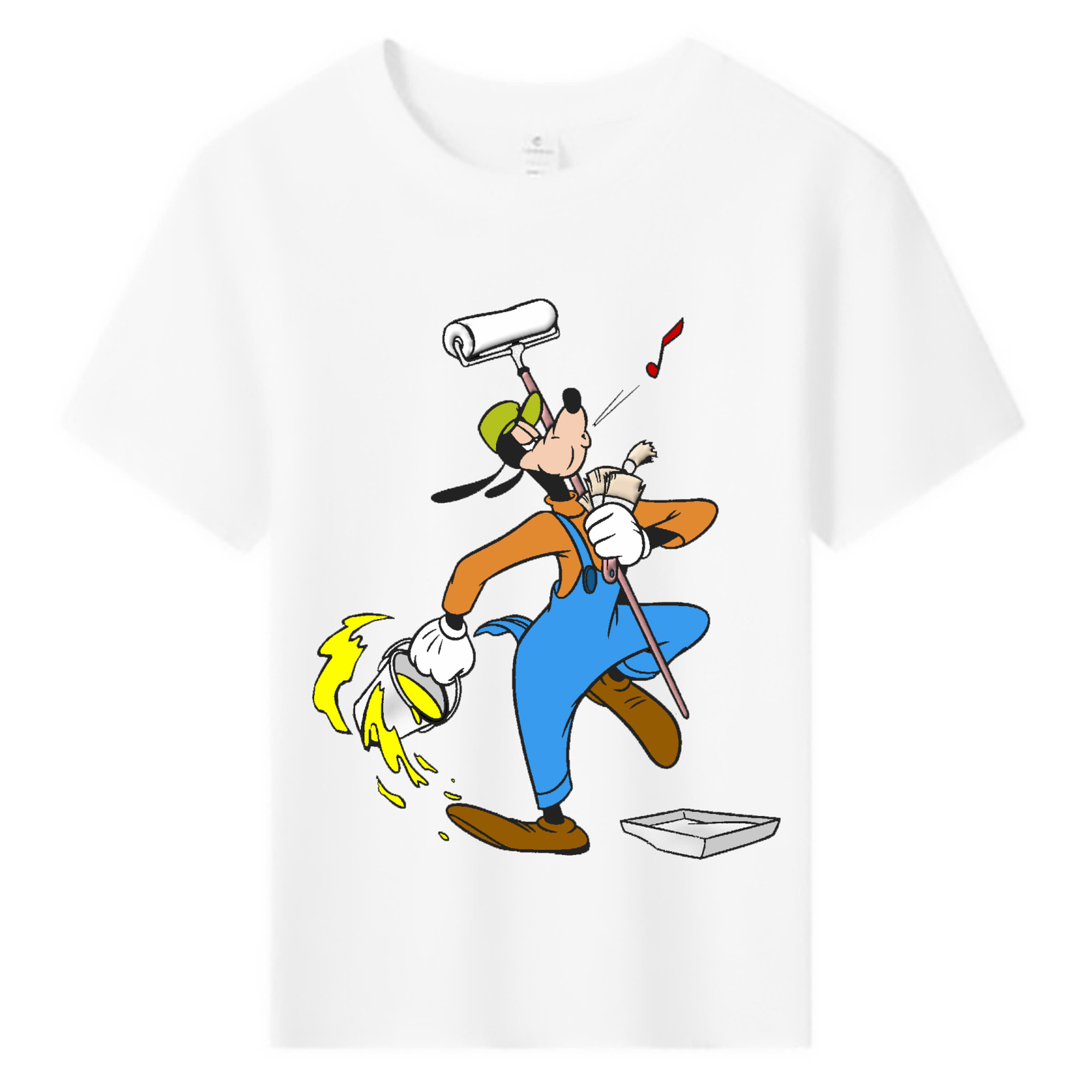 ミッキーマウス Mickey Mouse 綿100％キッズTシャツ（フロントプリント）