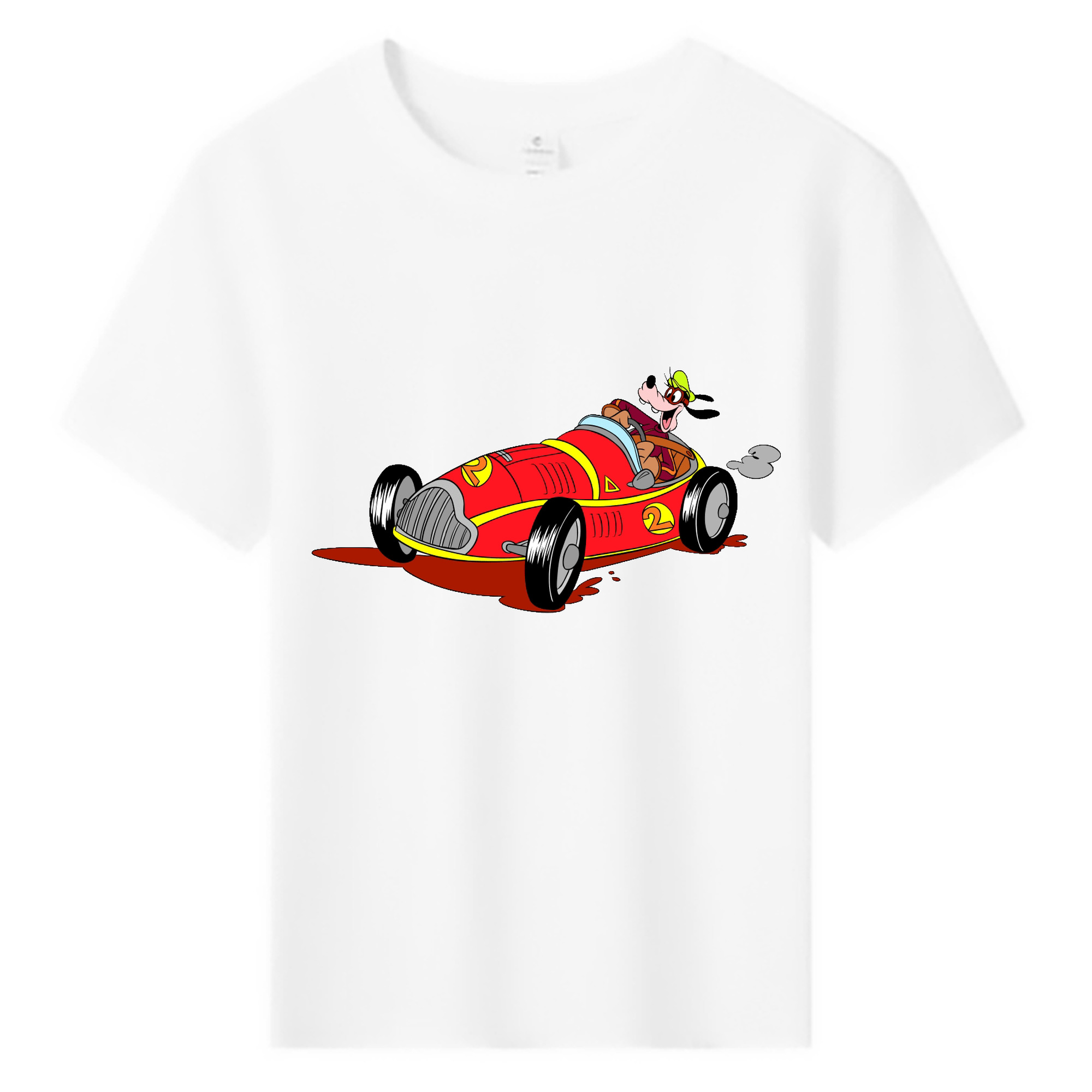 ミッキーマウス Mickey Mouse 綿100％キッズTシャツ（フロントプリント）