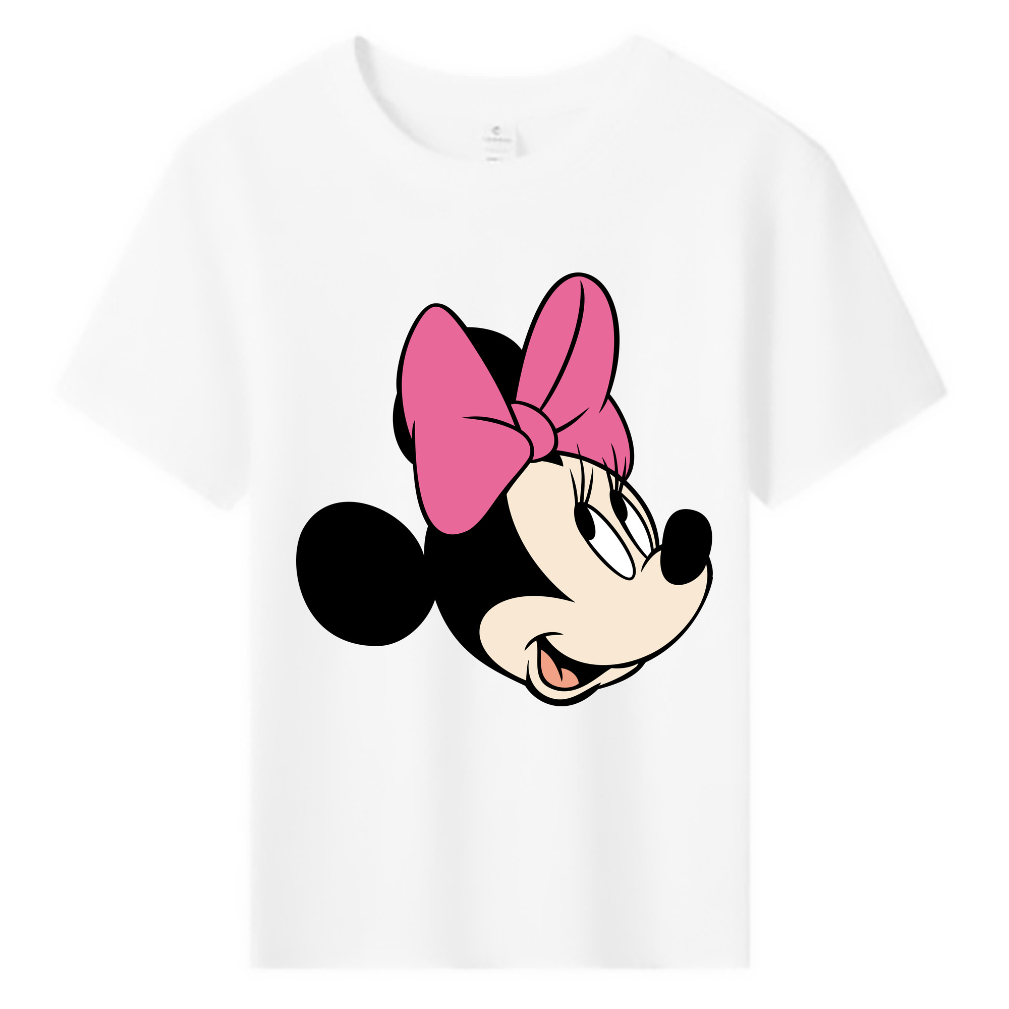 ミッキーマウス Mickey Mouse 綿100％キッズTシャツ（フロントプリント）