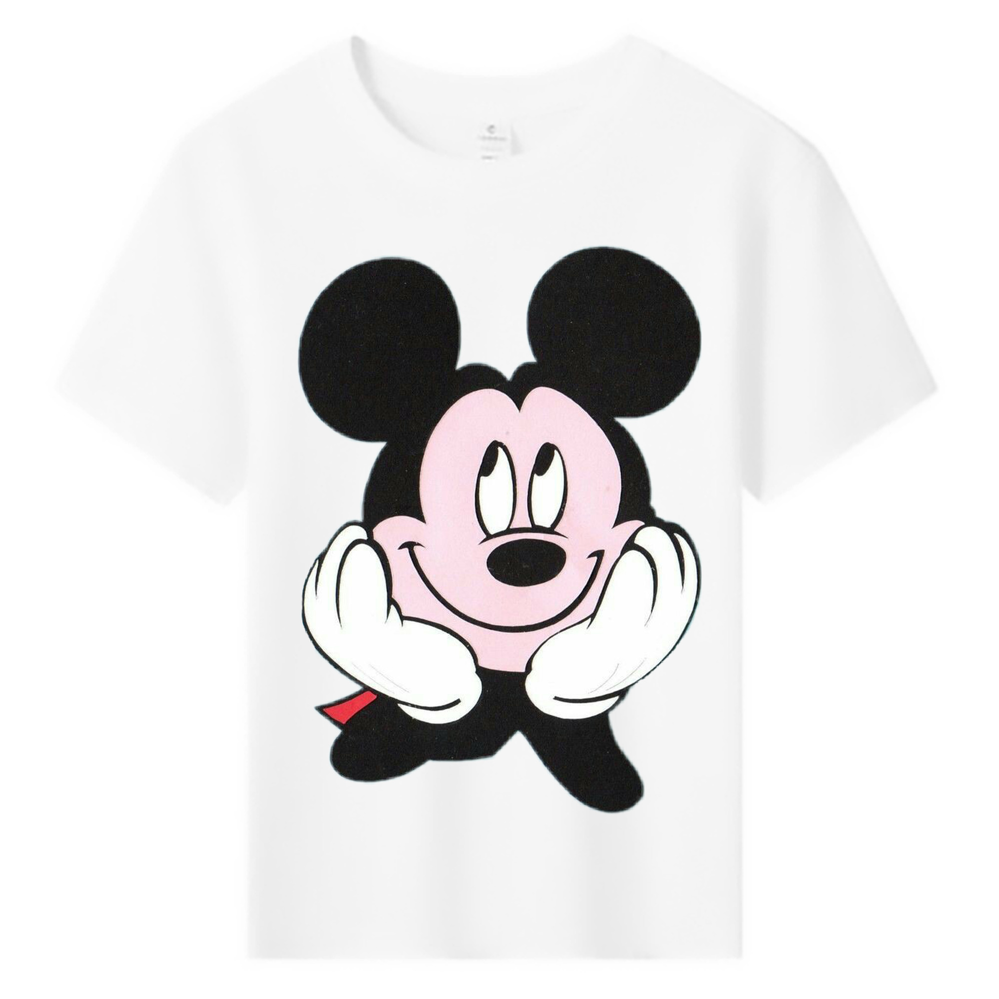ミッキーマウス Mickey Mouse 綿100％キッズTシャツ（フロントプリント）