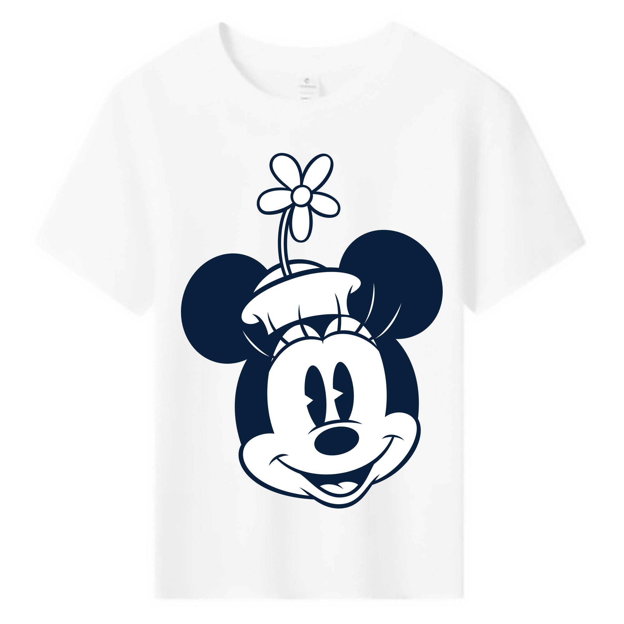 ミッキーマウス Mickey Mouse 綿100％キッズTシャツ（フロントプリント）