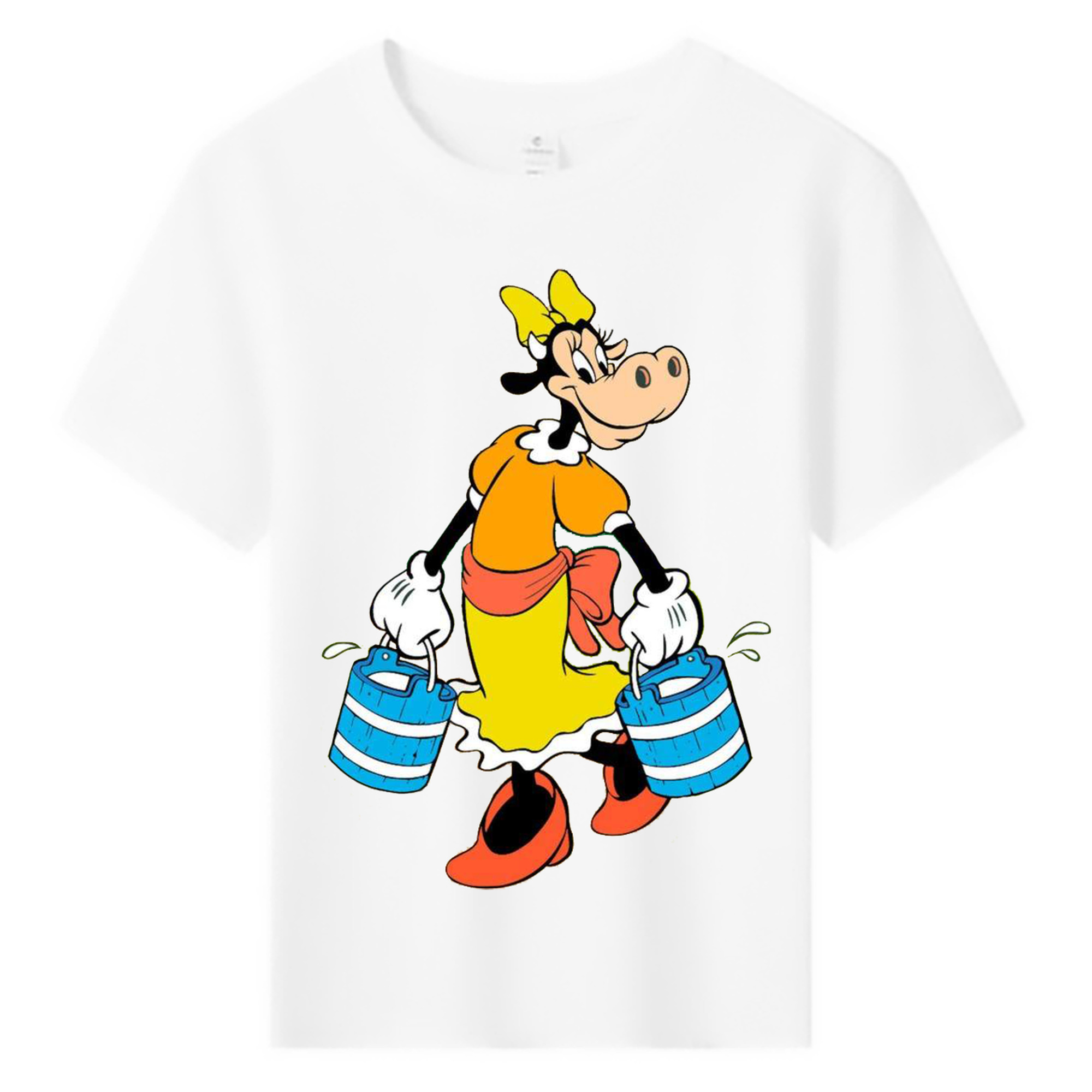ミッキーマウス Mickey Mouse 綿100％キッズTシャツ（フロントプリント）