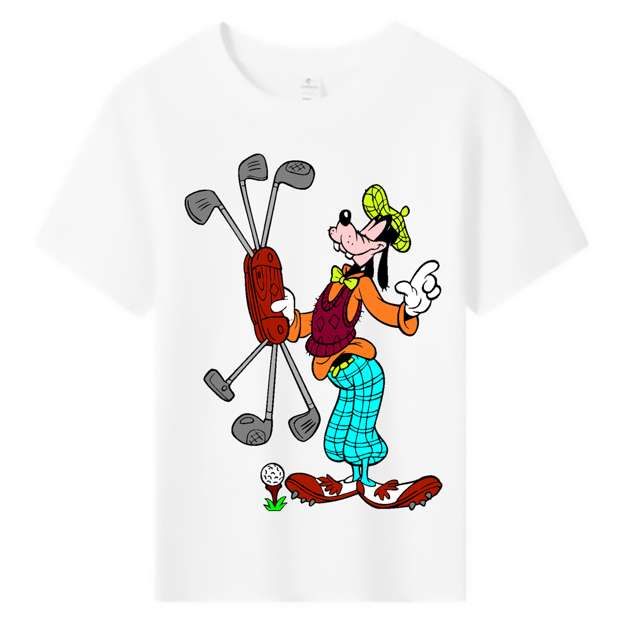 ミッキーマウス Mickey Mouse 綿100％キッズTシャツ（フロントプリント）