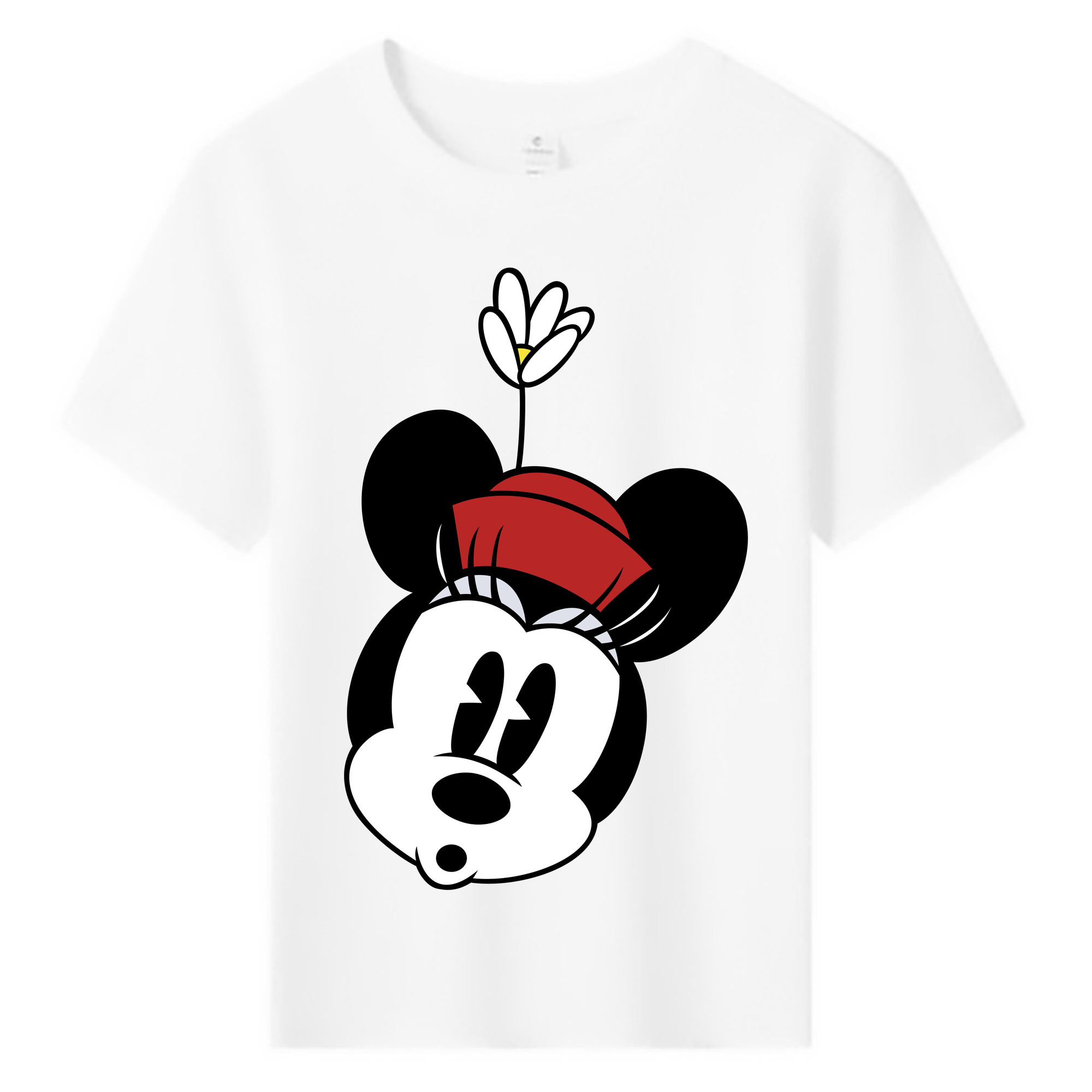 ミッキーマウス Mickey Mouse 綿100％キッズTシャツ（フロントプリント）