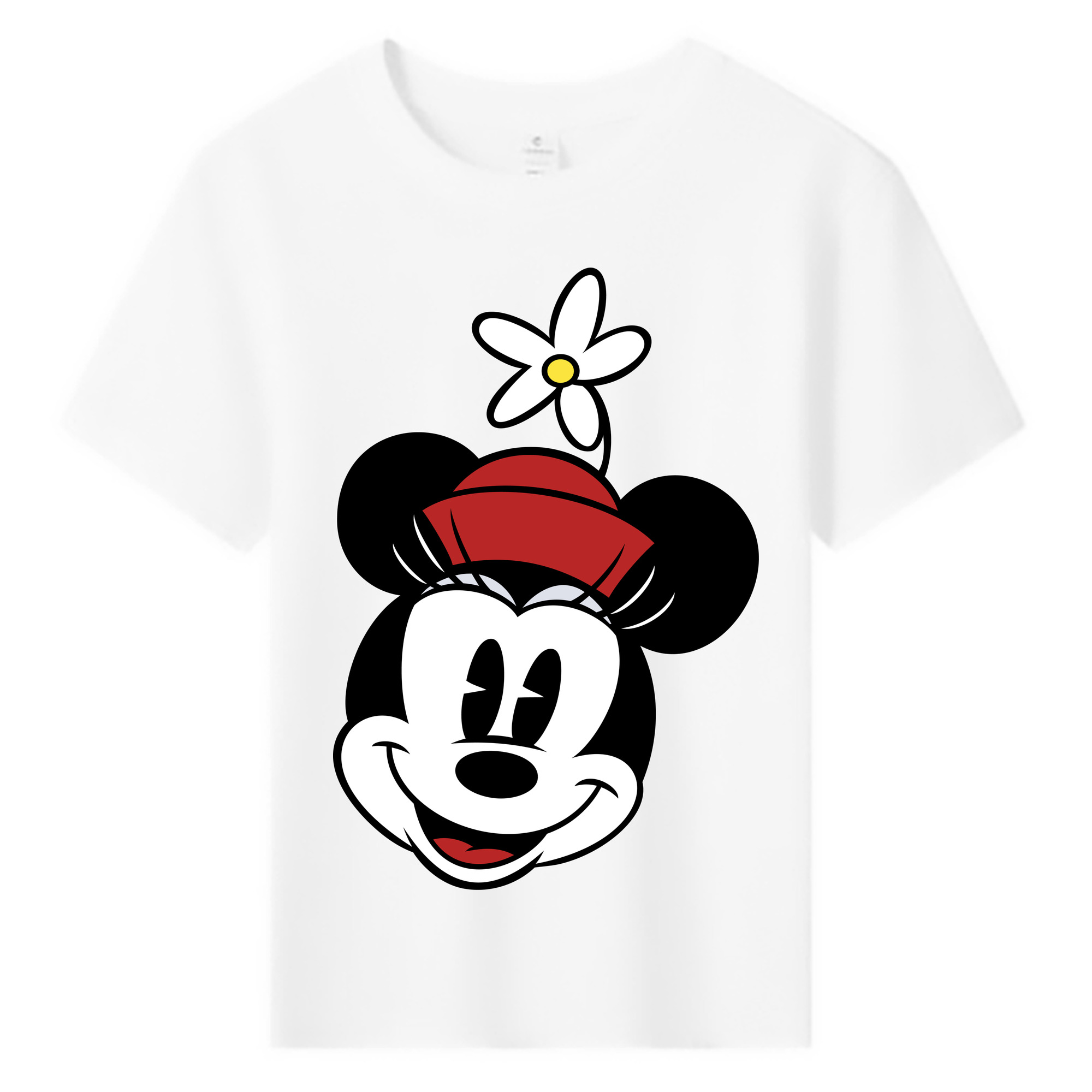 ミッキーマウス Mickey Mouse 綿100％キッズTシャツ（フロントプリント）