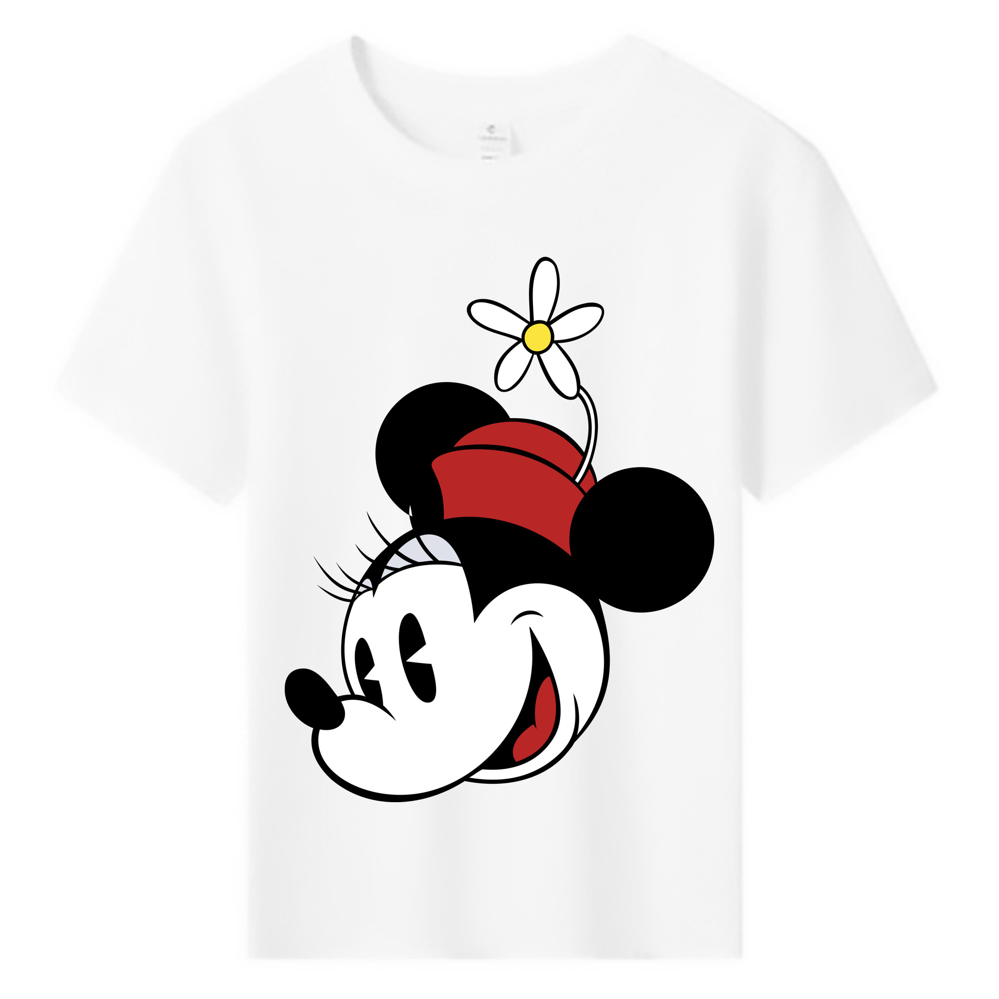 ミッキーマウス Mickey Mouse 綿100％キッズTシャツ（フロントプリント）