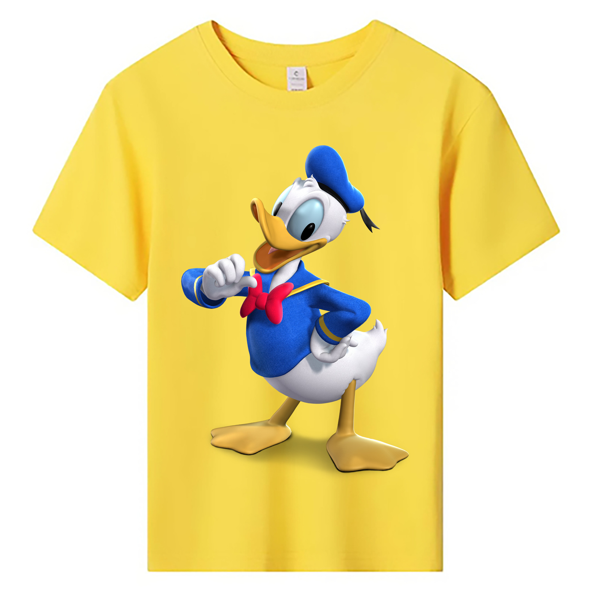 ミッキーマウス Mickey Mouse 綿100％キッズTシャツ（フロントプリント）