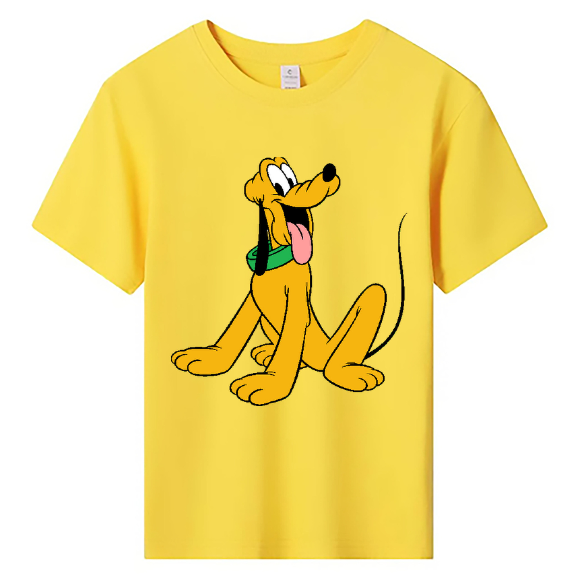 ミッキーマウス Mickey Mouse 綿100％キッズTシャツ（フロントプリント）