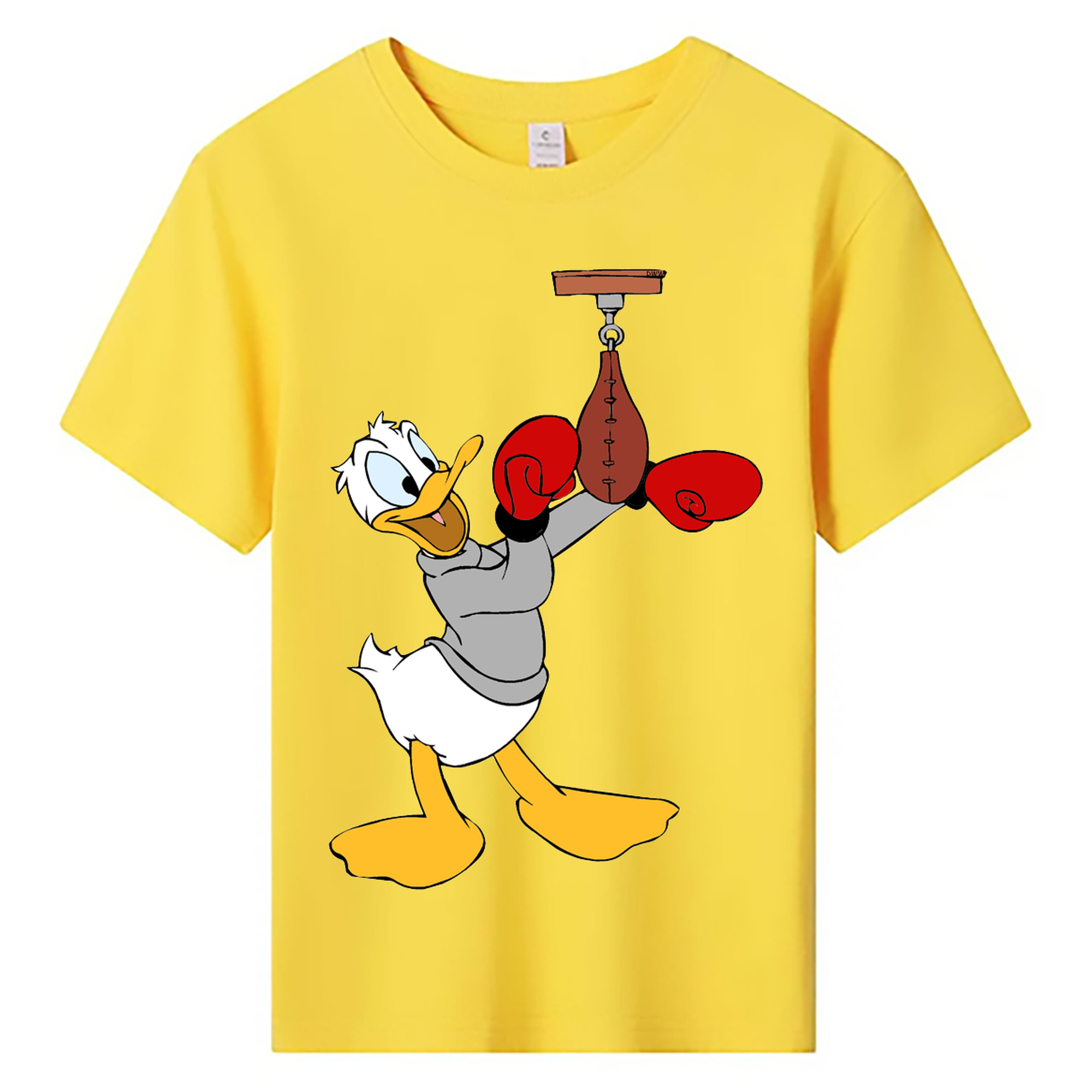 ミッキーマウス Mickey Mouse 綿100％キッズTシャツ（フロントプリント）