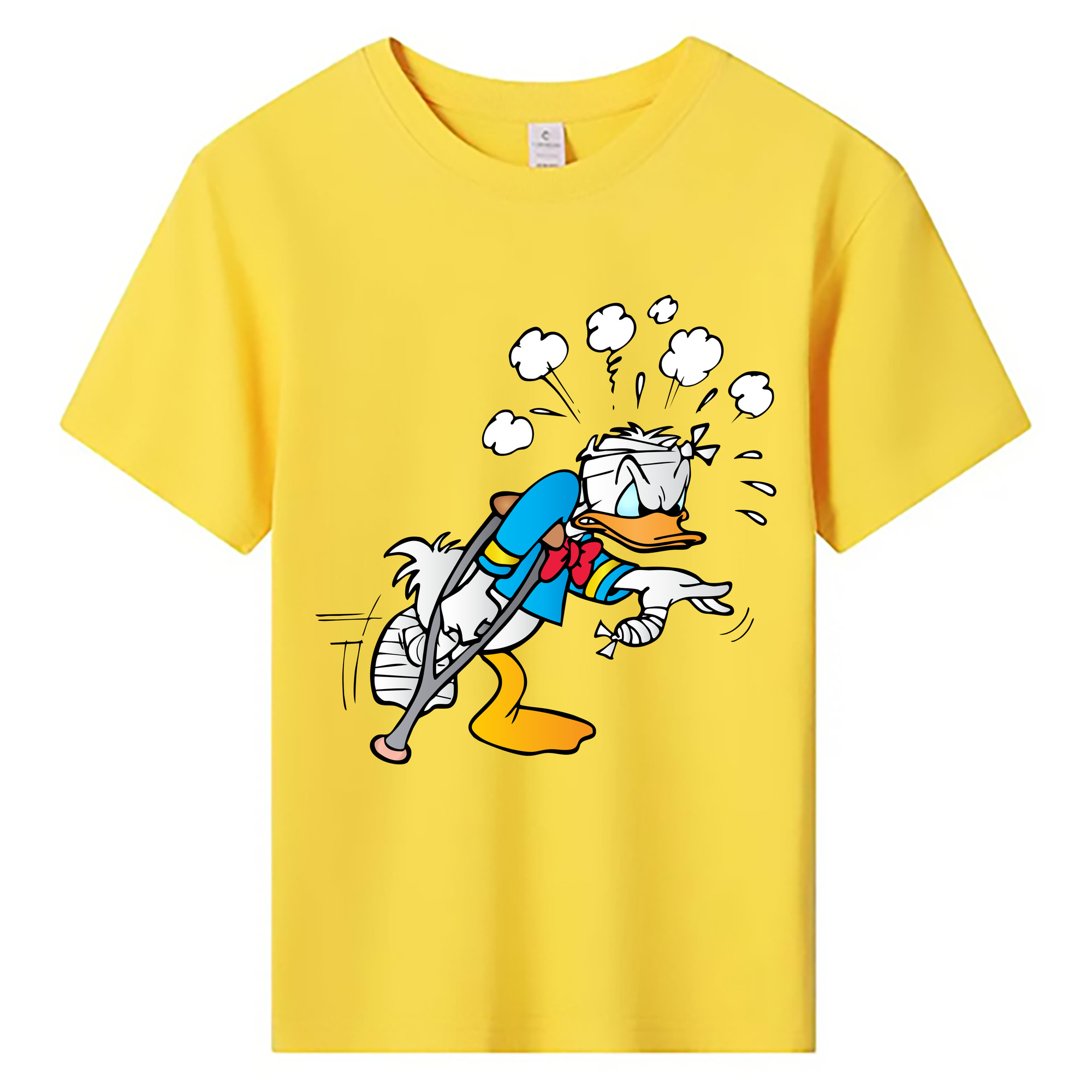 ミッキーマウス Mickey Mouse 綿100％キッズTシャツ（フロントプリント）