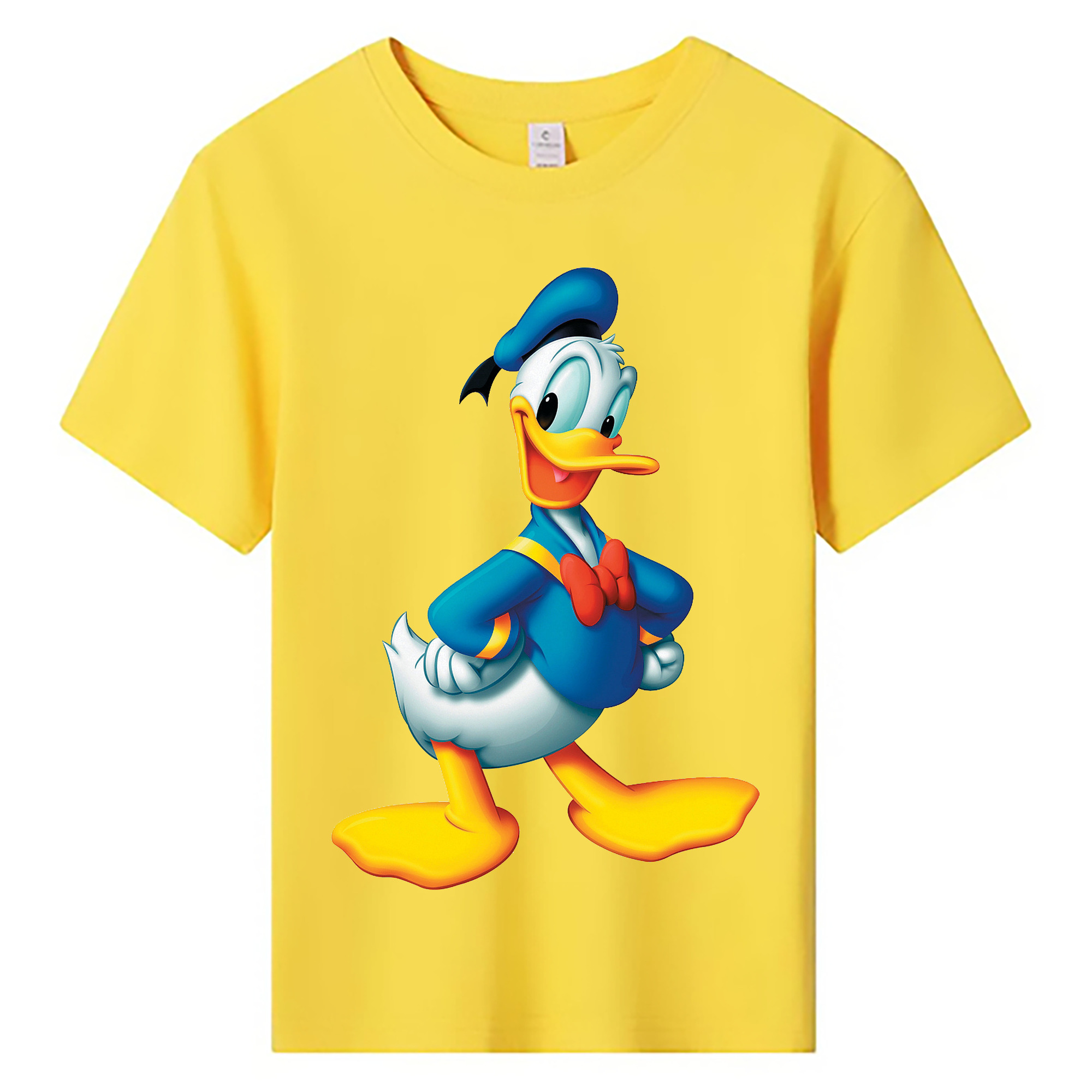 （画像用） ミッキーマウス Mickey Mouse 綿100％キッズTシャツ（フロントプリント）