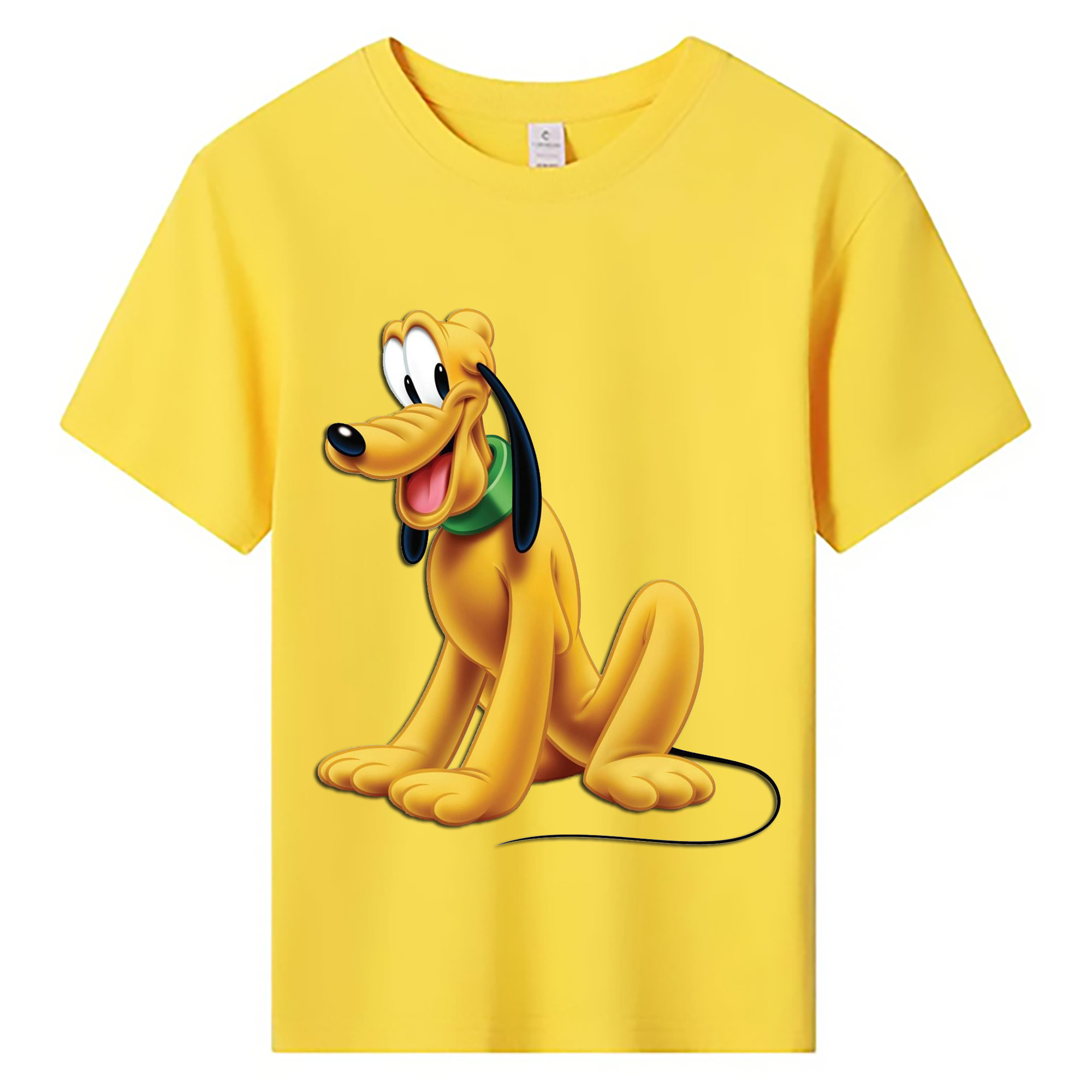 ミッキーマウス Mickey Mouse 綿100％キッズTシャツ（フロントプリント）