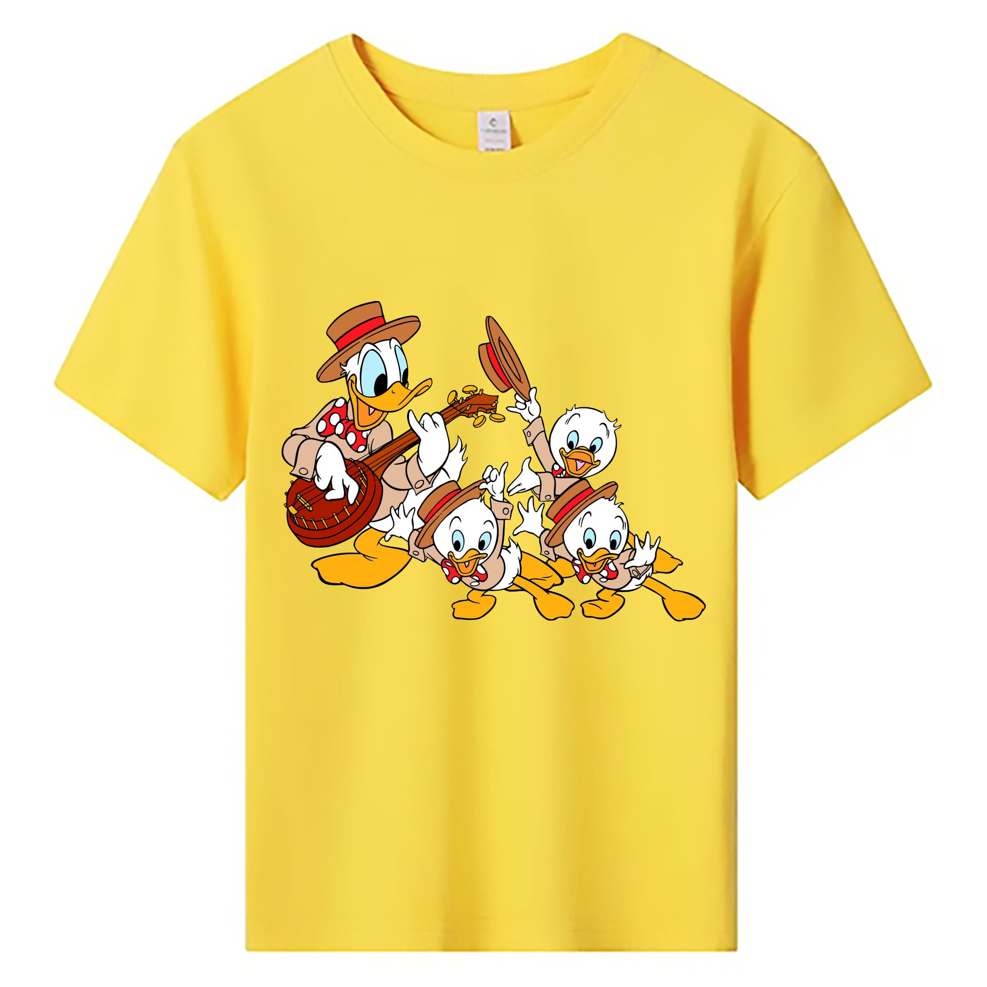 ミッキーマウス Mickey Mouse 綿100％キッズTシャツ（フロントプリント）
