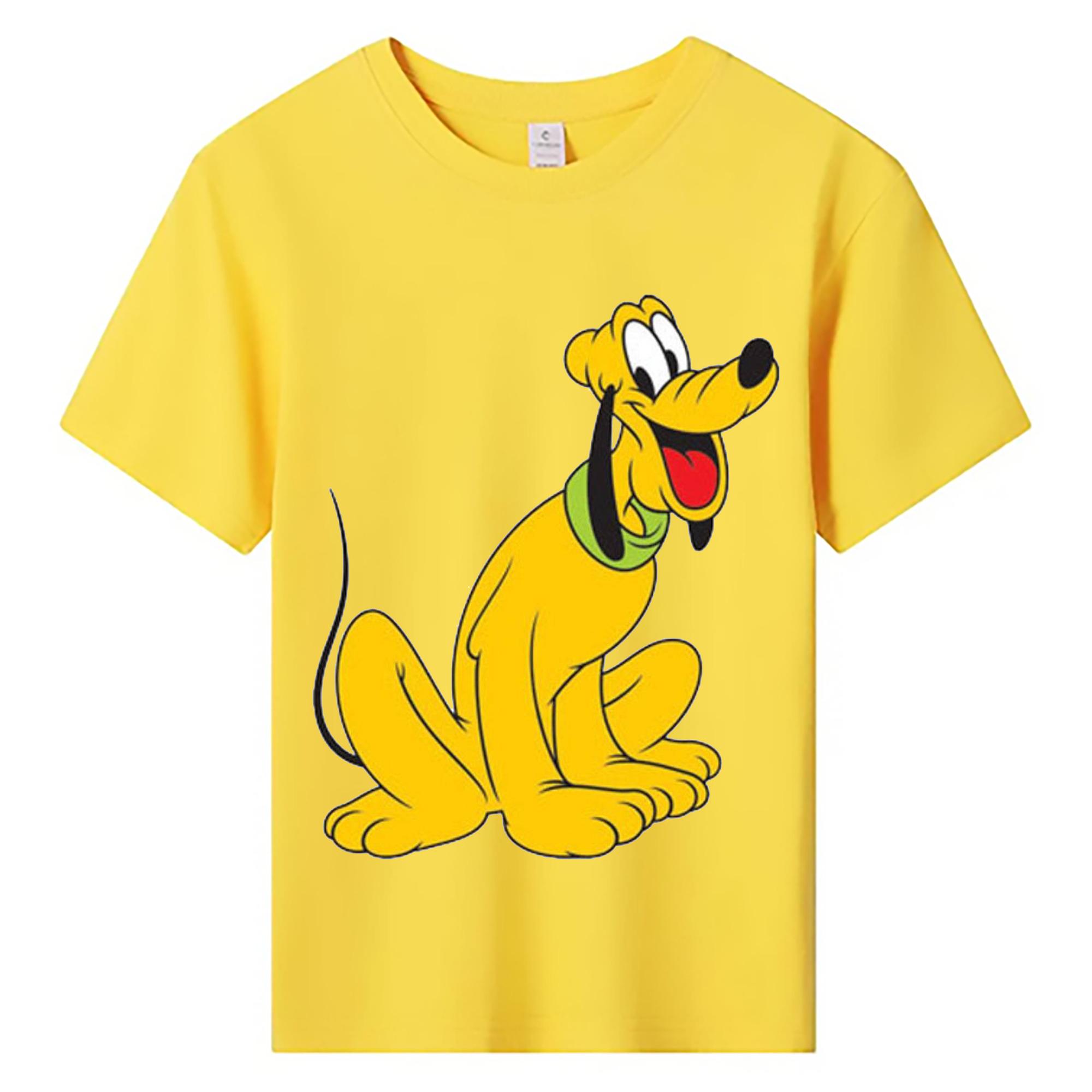 ミッキーマウス Mickey Mouse 綿100％キッズTシャツ（フロントプリント）