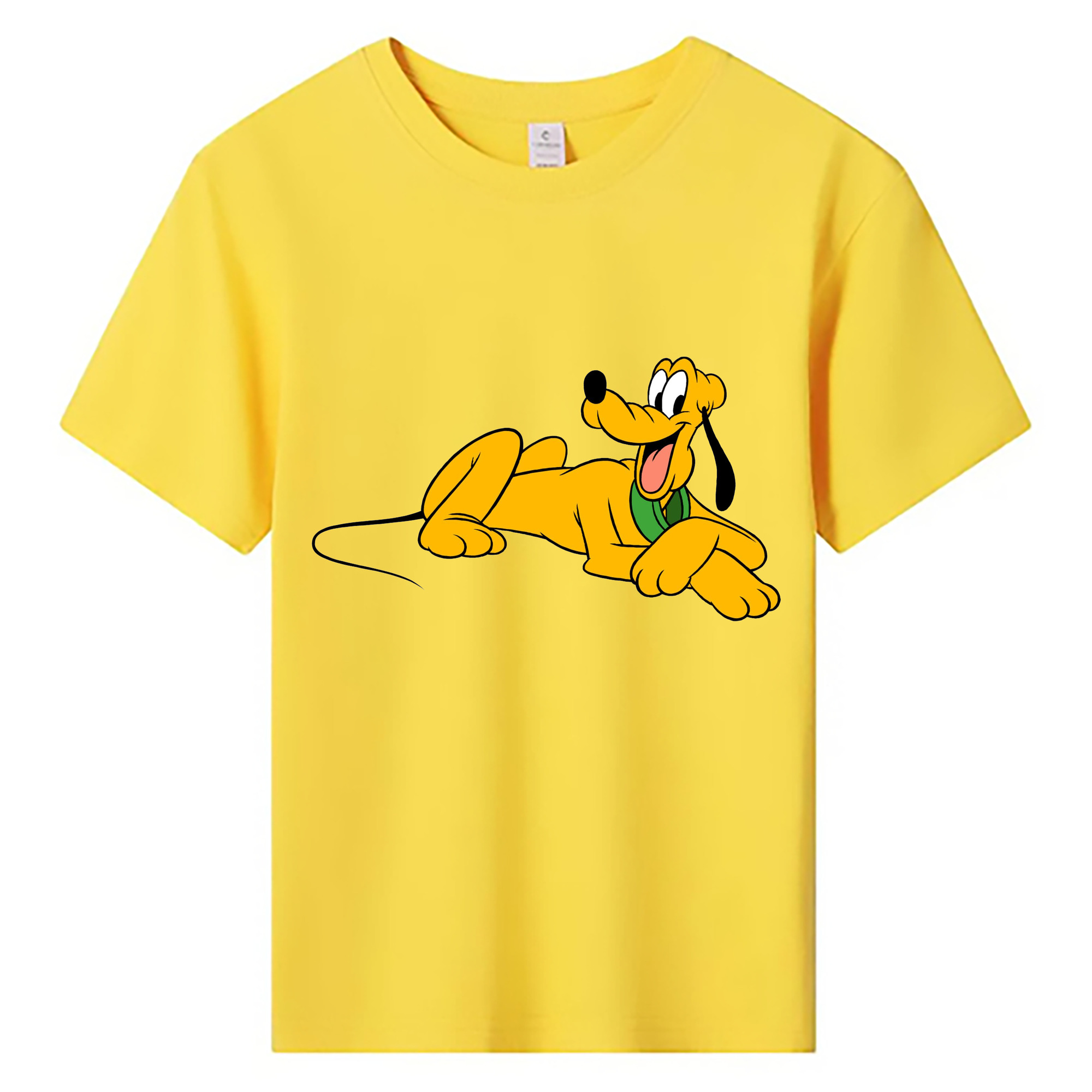 ミッキーマウス Mickey Mouse 綿100％キッズTシャツ（フロントプリント）