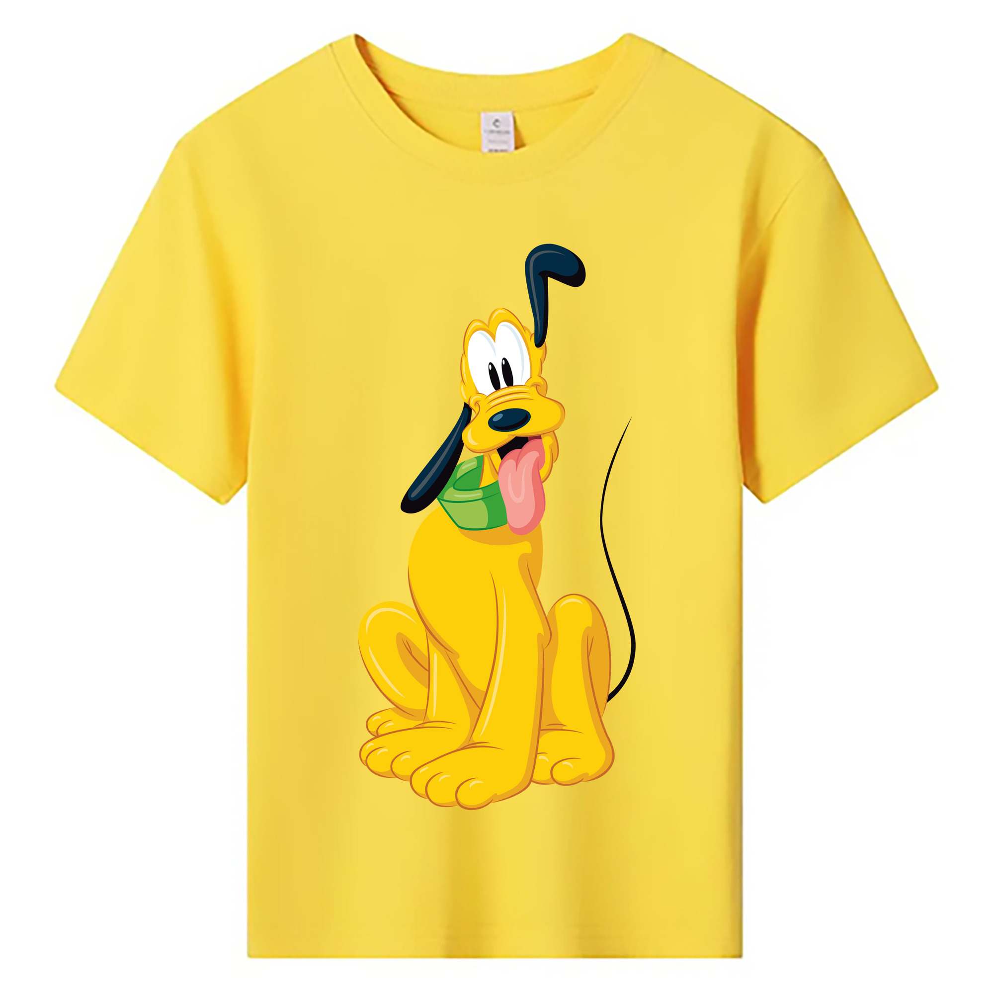 ミッキーマウス Mickey Mouse 綿100％キッズTシャツ（フロントプリント）