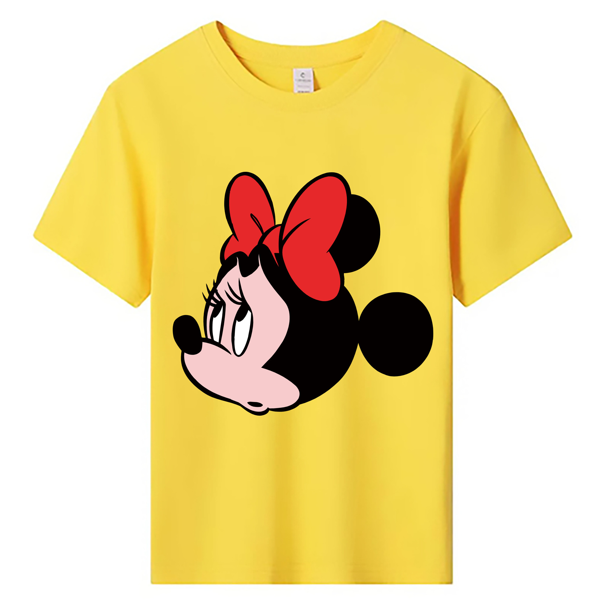 ミッキーマウス Mickey Mouse 綿100％キッズTシャツ（フロントプリント）