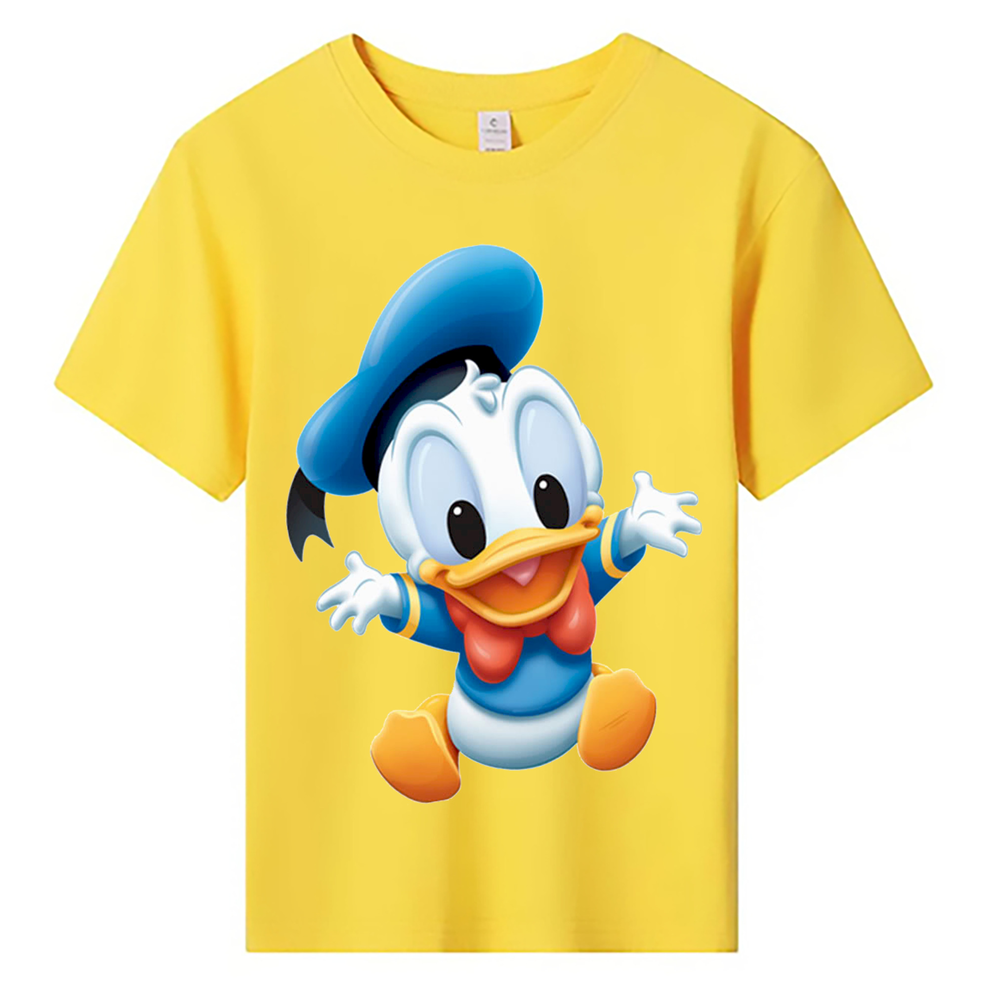 ミッキーマウス Mickey Mouse 綿100％キッズTシャツ（フロントプリント）