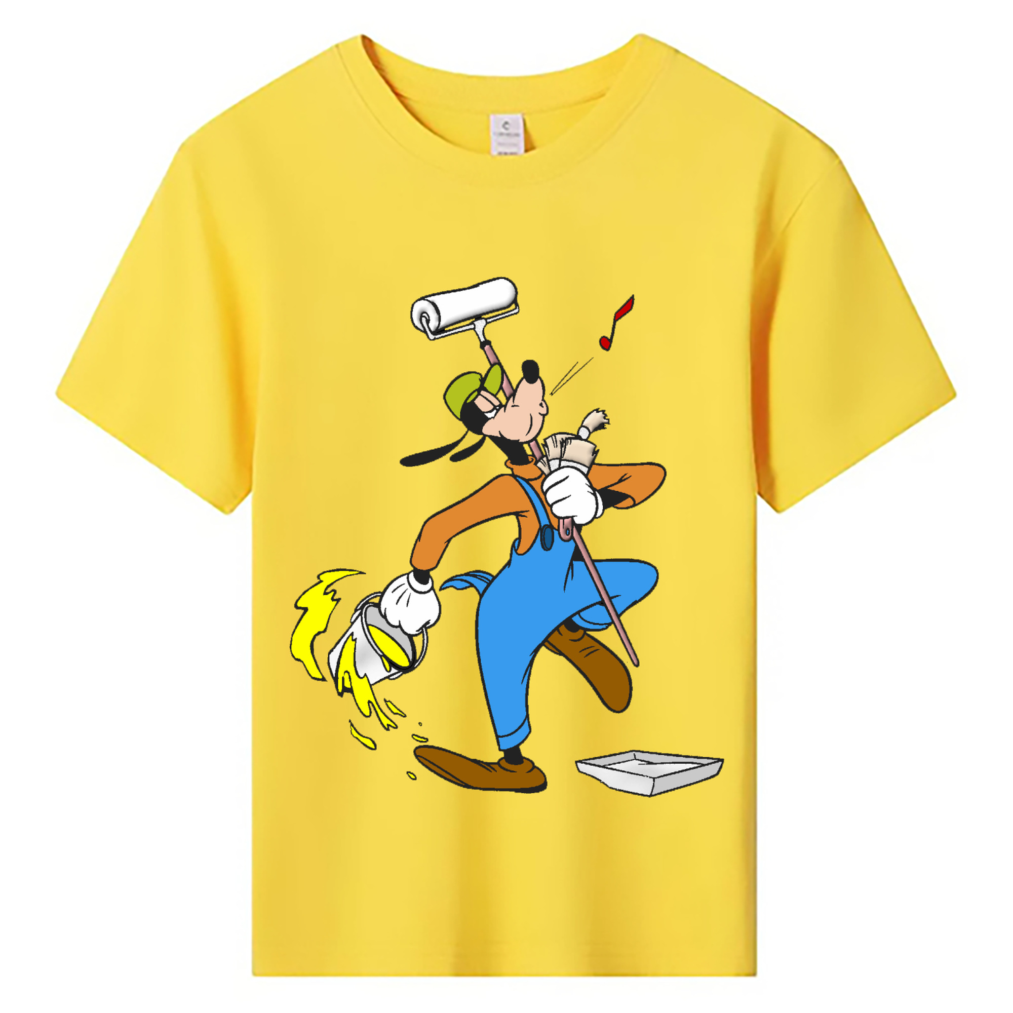 ミッキーマウス Mickey Mouse 綿100％キッズTシャツ（フロントプリント）