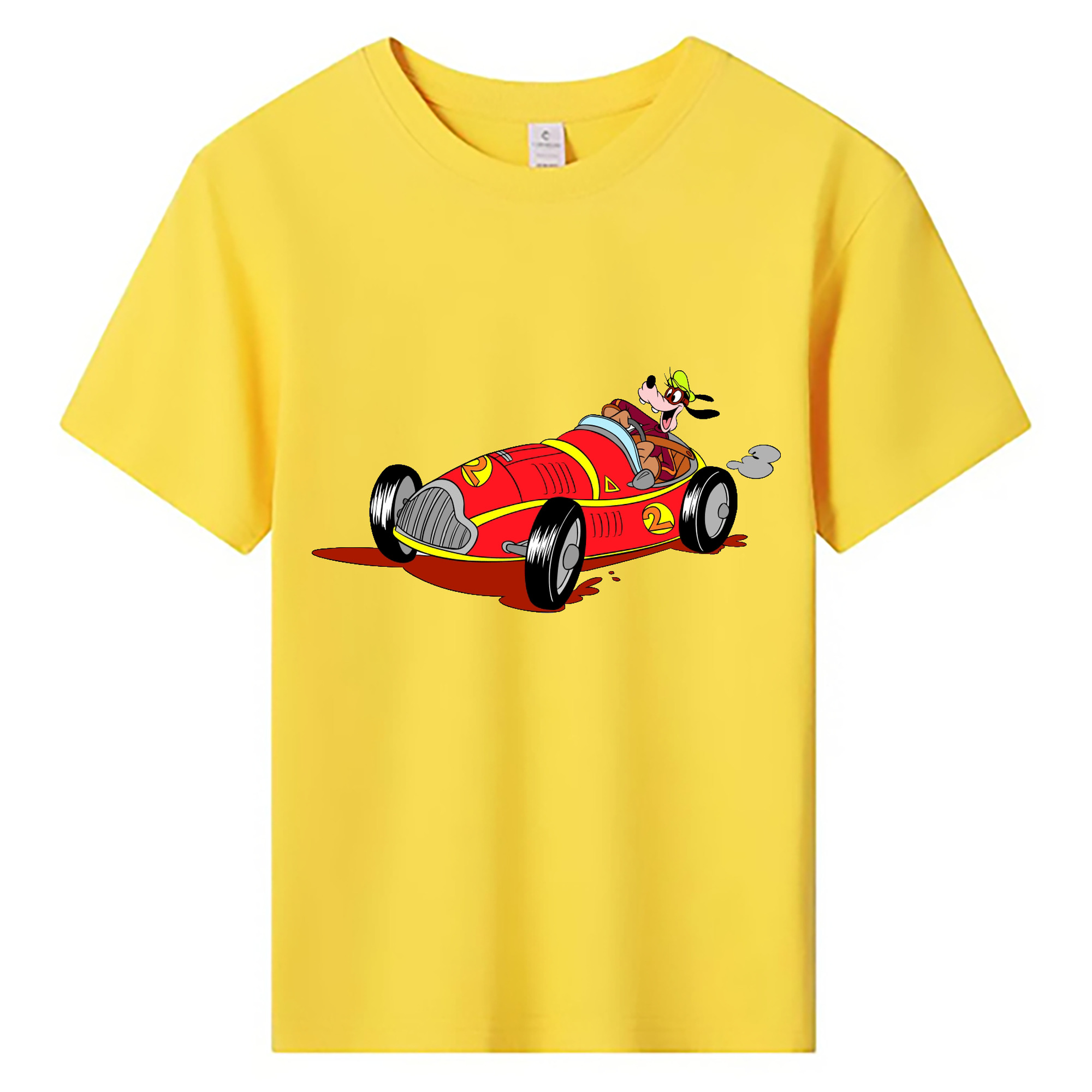 ミッキーマウス Mickey Mouse 綿100％キッズTシャツ（フロントプリント）