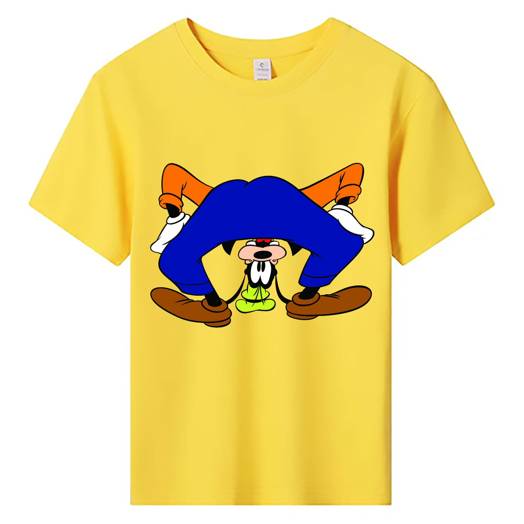 ミッキーマウス Mickey Mouse 綿100％キッズTシャツ（フロントプリント）