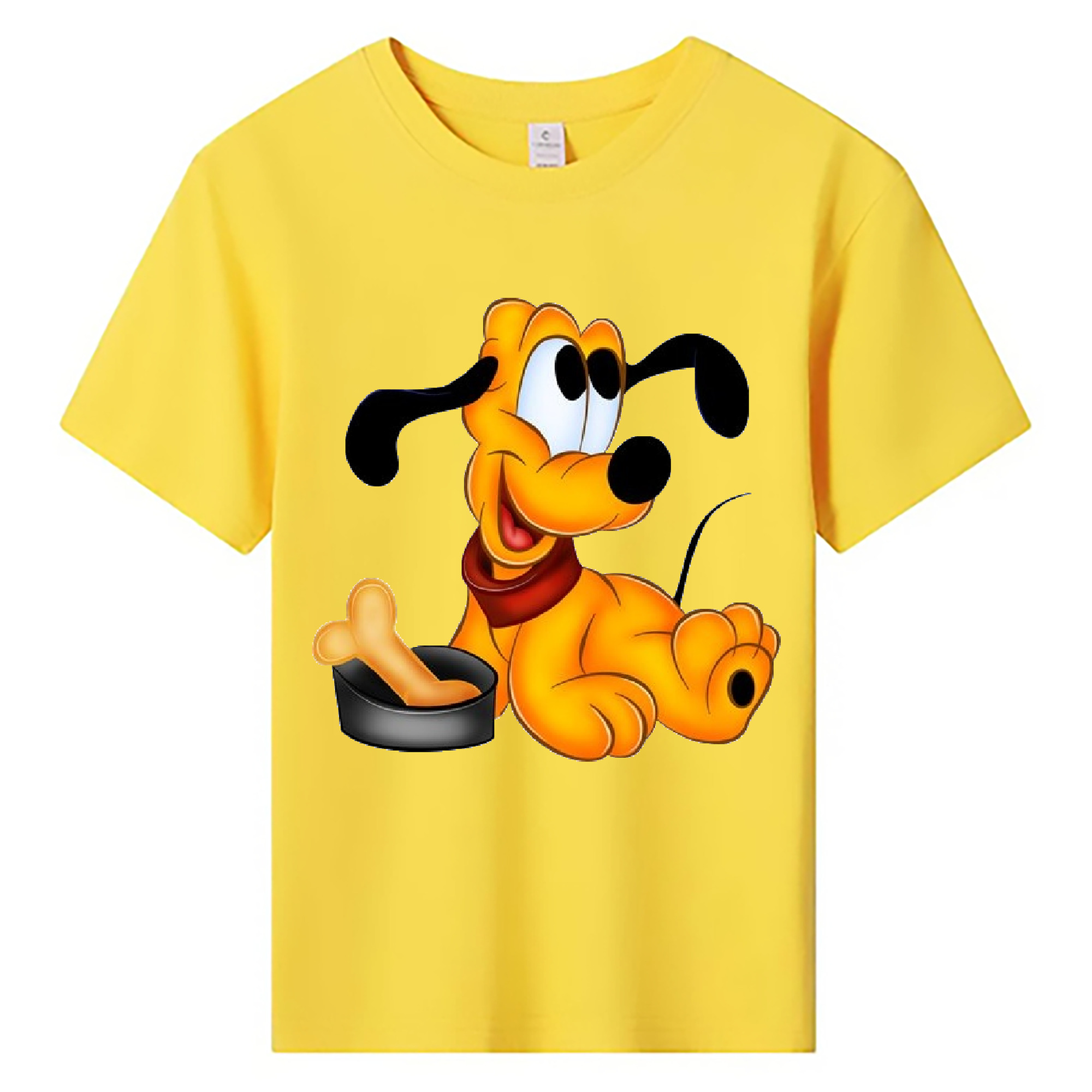 ミッキーマウス Mickey Mouse 綿100％キッズTシャツ（フロントプリント）