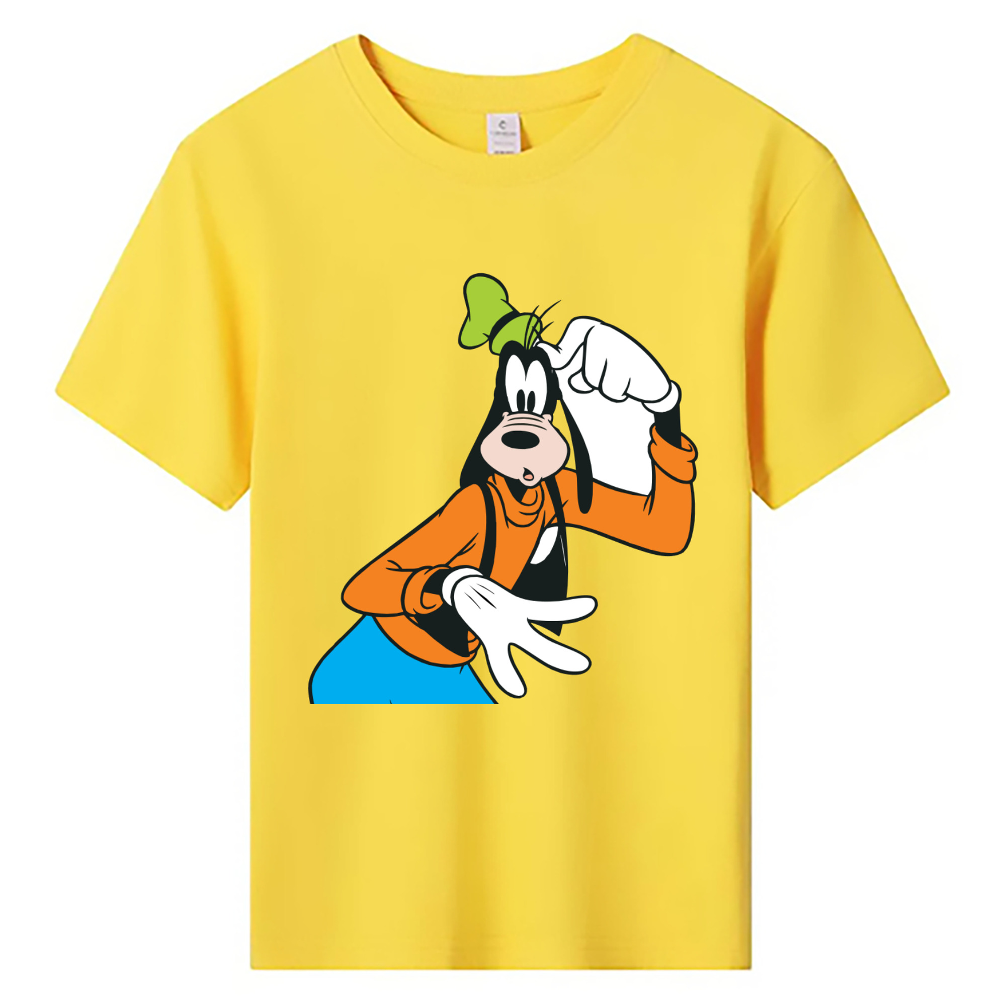 ミッキーマウス Mickey Mouse 綿100％キッズTシャツ（フロントプリント）