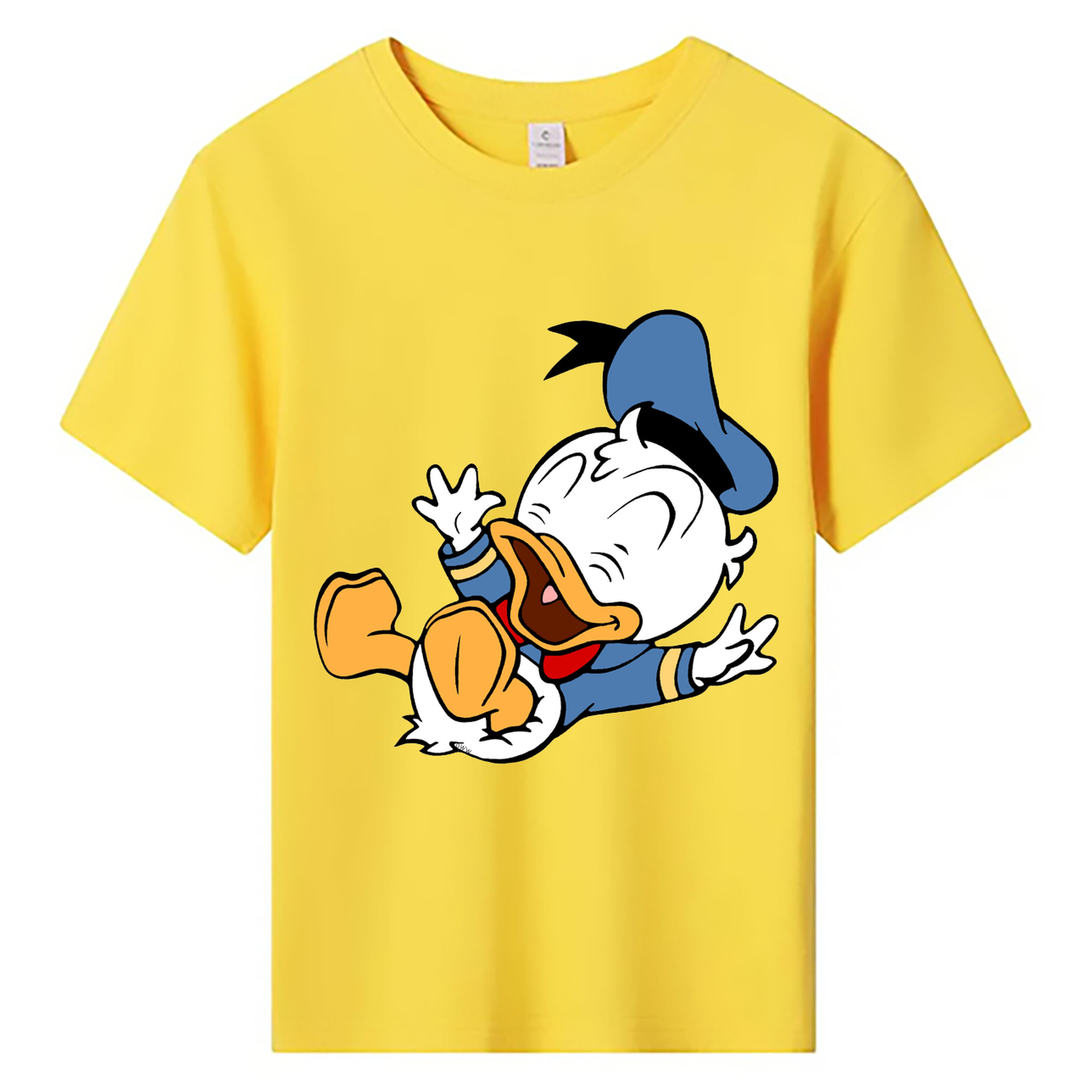 ミッキーマウス Mickey Mouse 綿100％キッズTシャツ（フロントプリント）