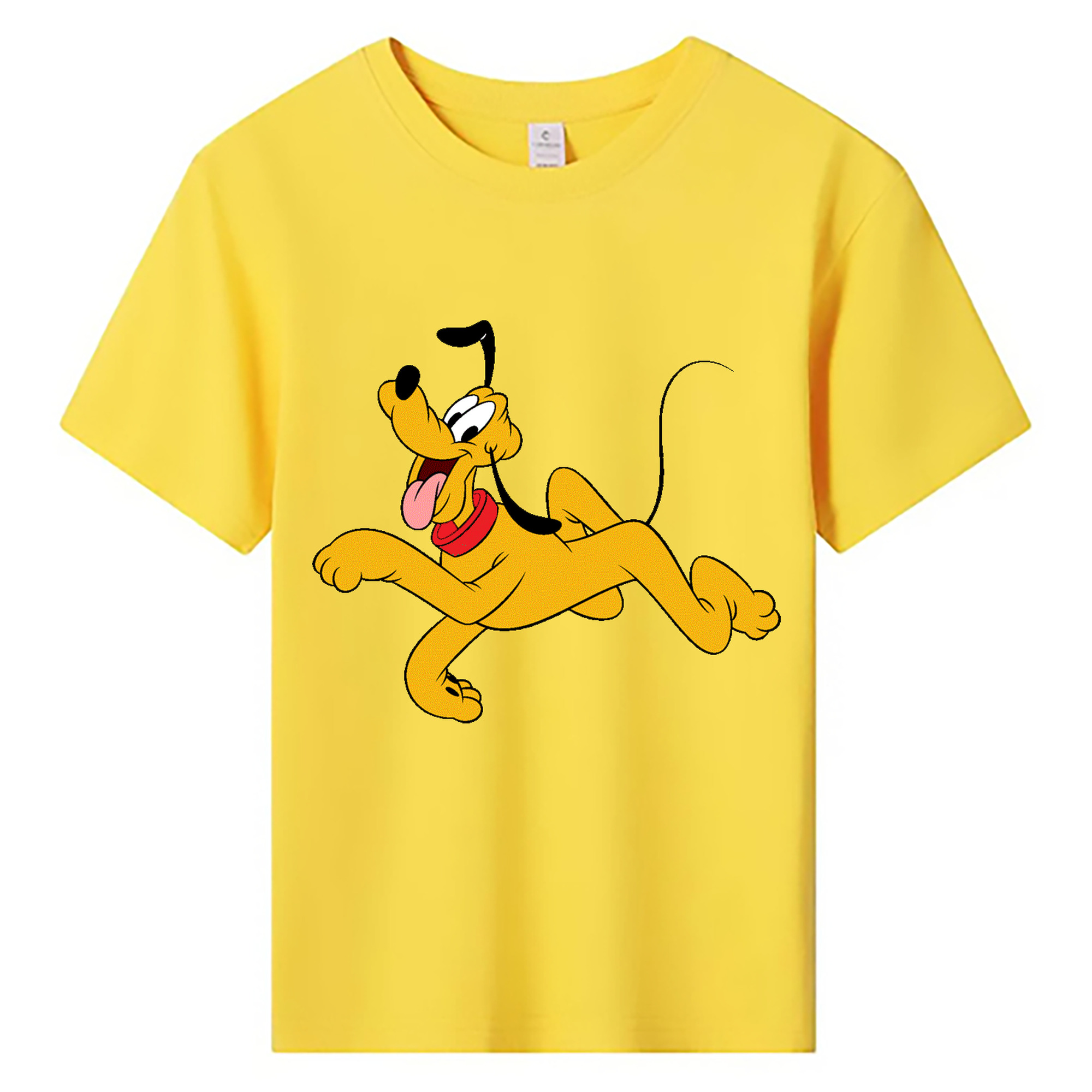 ミッキーマウス Mickey Mouse 綿100％キッズTシャツ（フロントプリント）