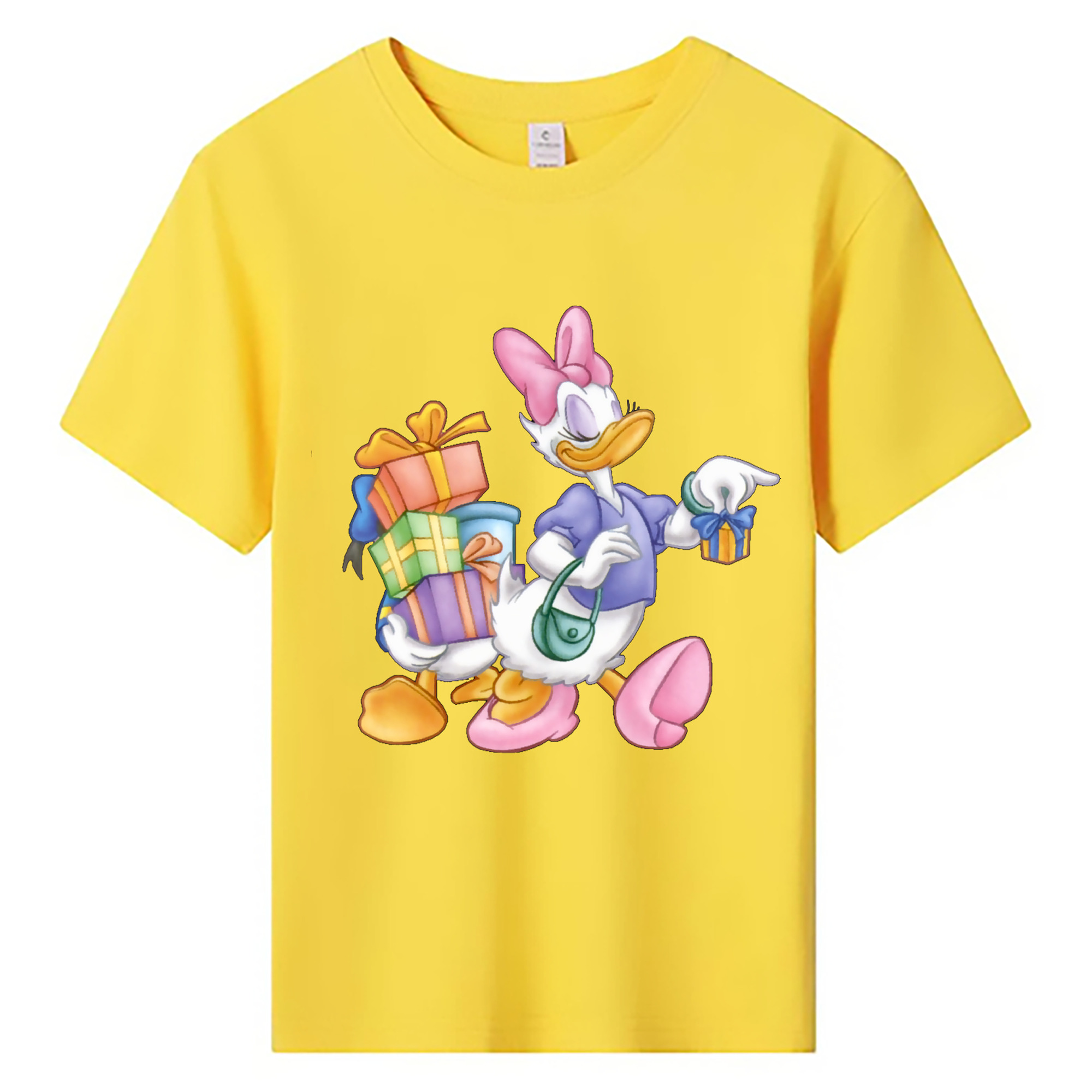 ミッキーマウス Mickey Mouse 綿100％キッズTシャツ（フロントプリント）