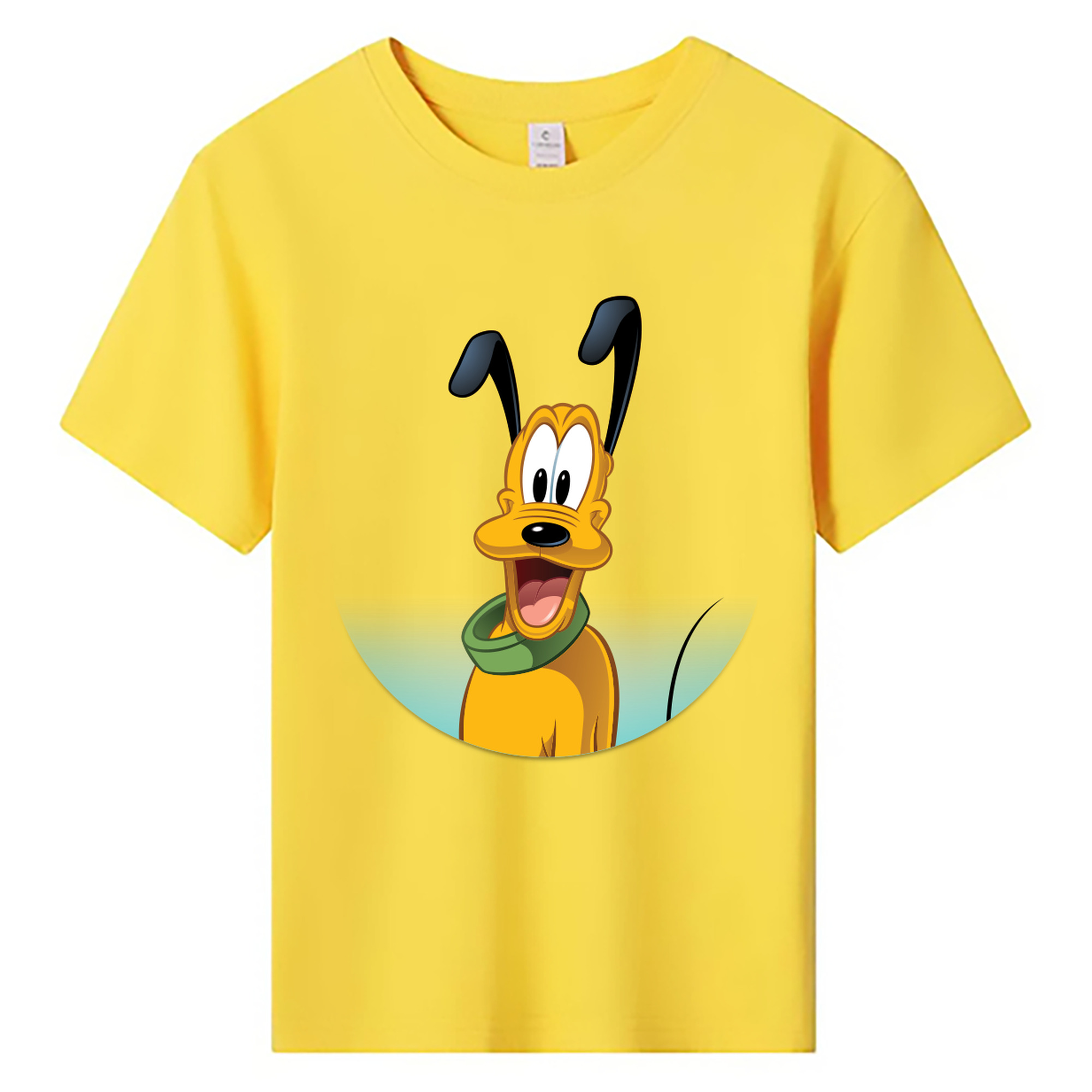 ミッキーマウス Mickey Mouse 綿100％キッズTシャツ（フロントプリント）