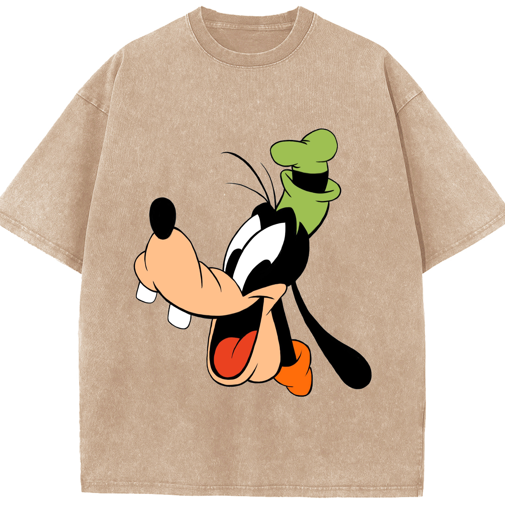（画像用） ミッキーマウス Mickey Mouse 綿100% ヴィンテージ風 半袖Tシャツ（フロントプリント）