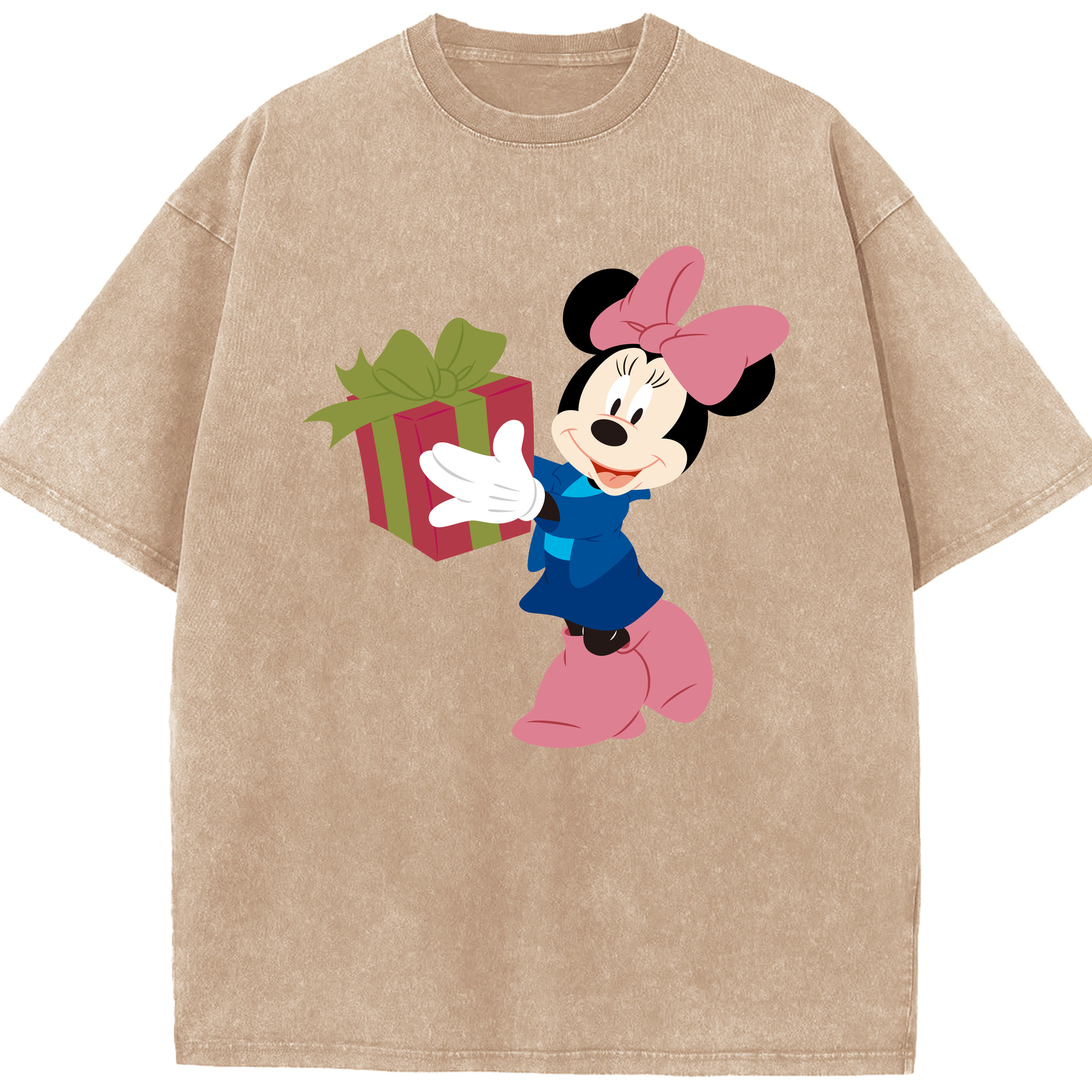 （画像用） ミッキーマウス Mickey Mouse 綿100% ヴィンテージ風 半袖Tシャツ（フロントプリント）