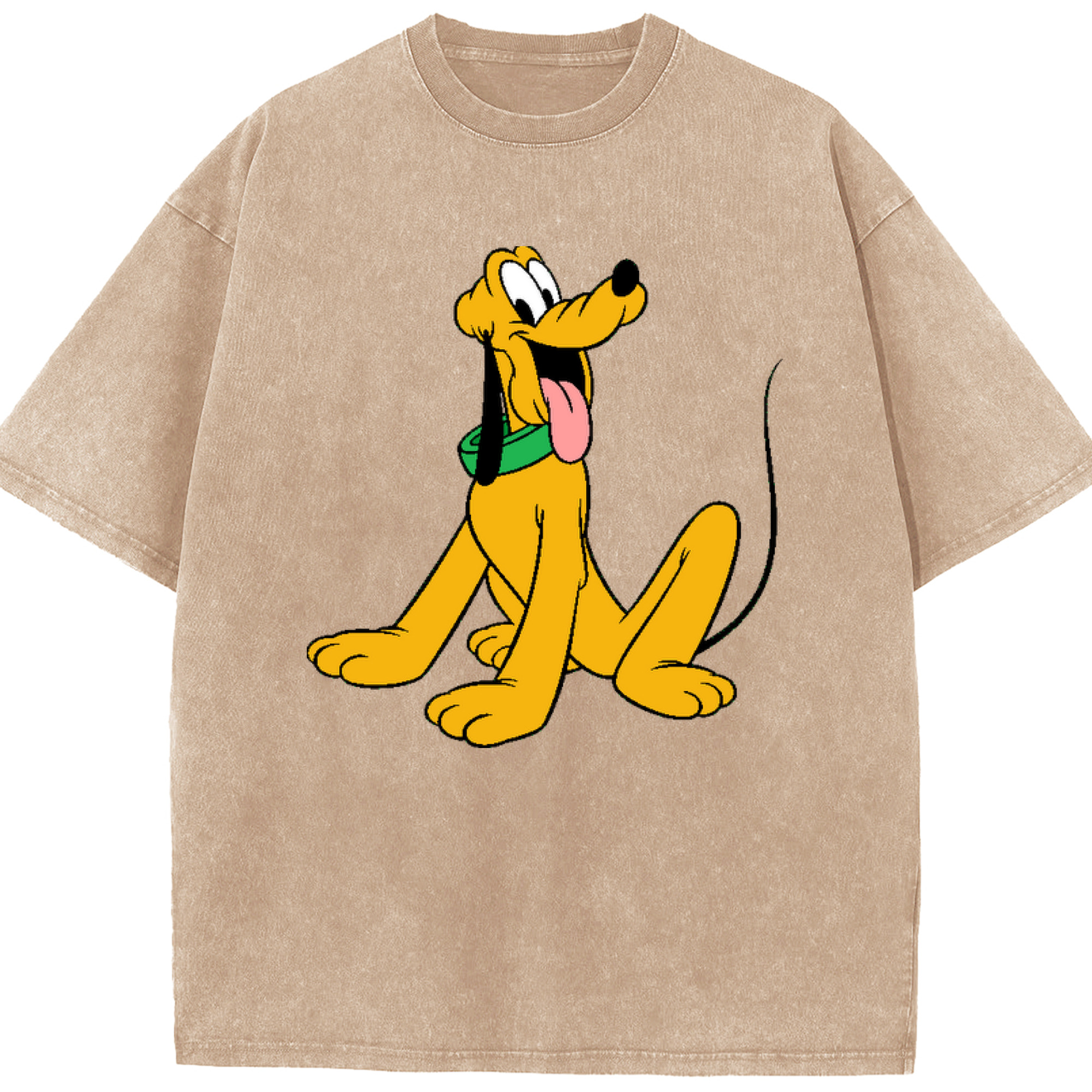 （画像用） ミッキーマウス Mickey Mouse 綿100% ヴィンテージ風 半袖Tシャツ（フロントプリント）
