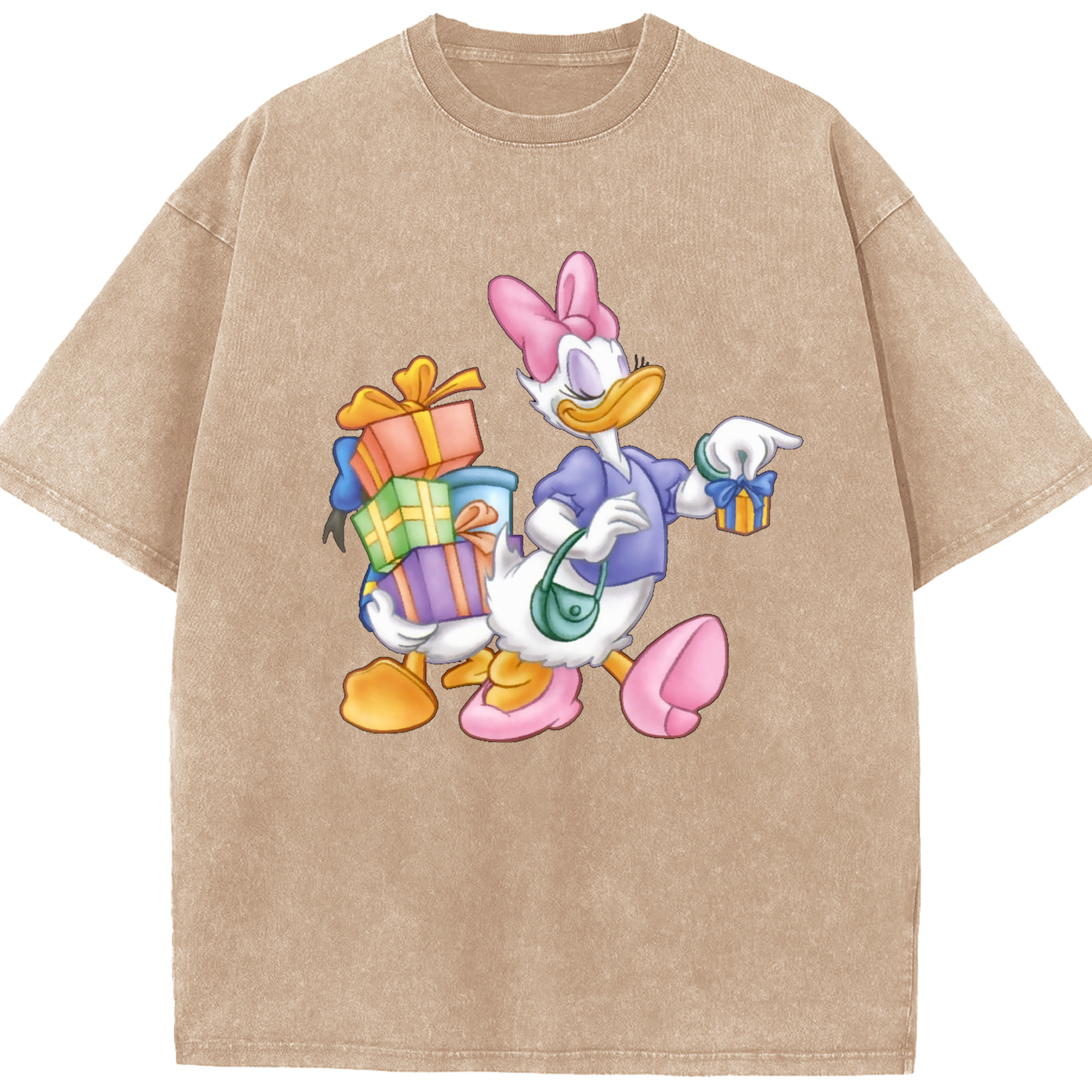 （画像用） ミッキーマウス Mickey Mouse 綿100% ヴィンテージ風 半袖Tシャツ（フロントプリント）
