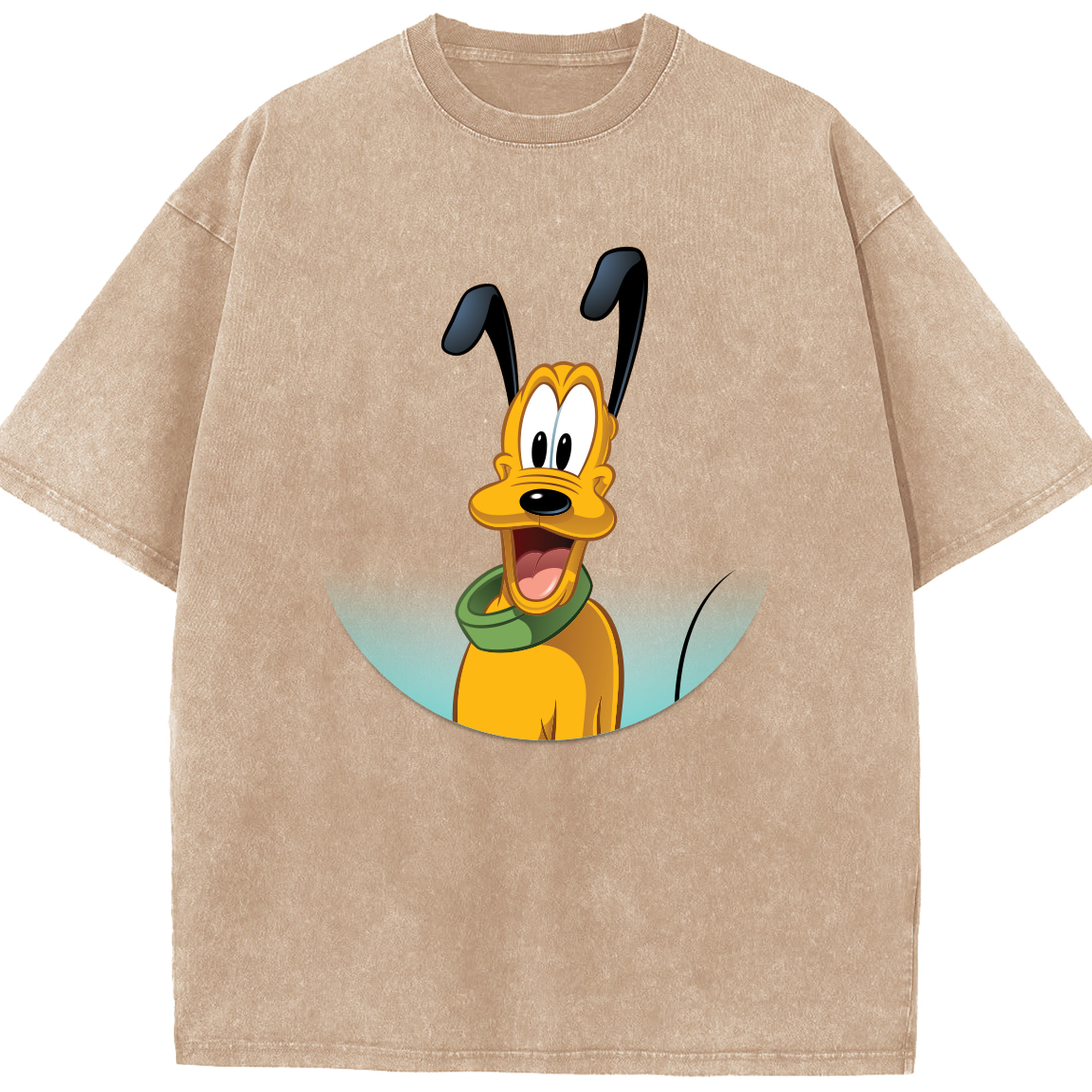 （画像用） ミッキーマウス Mickey Mouse 綿100% ヴィンテージ風 半袖Tシャツ（フロントプリント）