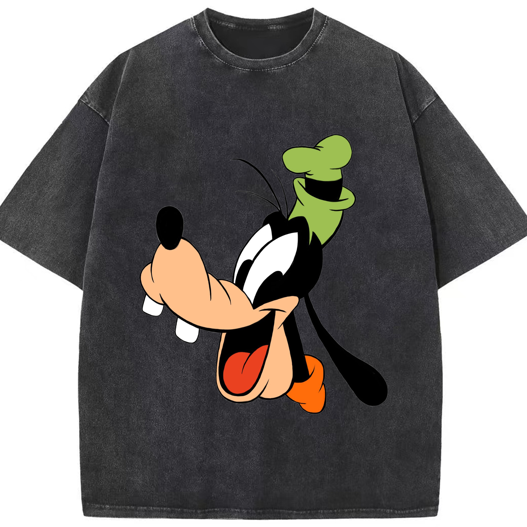 （画像用） ミッキーマウス Mickey Mouse 綿100% ヴィンテージ風 半袖Tシャツ（フロントプリント）